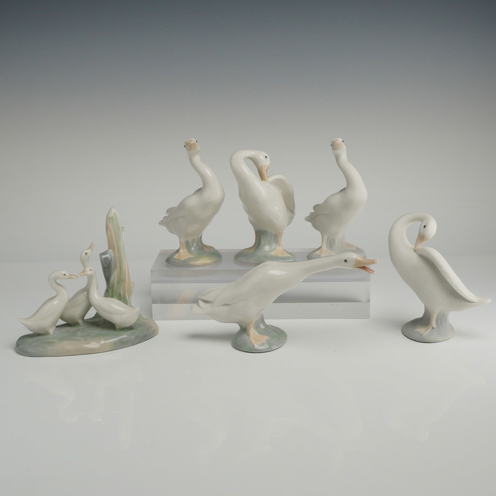 6pc Lladro and Nao Duck and Goose Figurines (1 of 3)