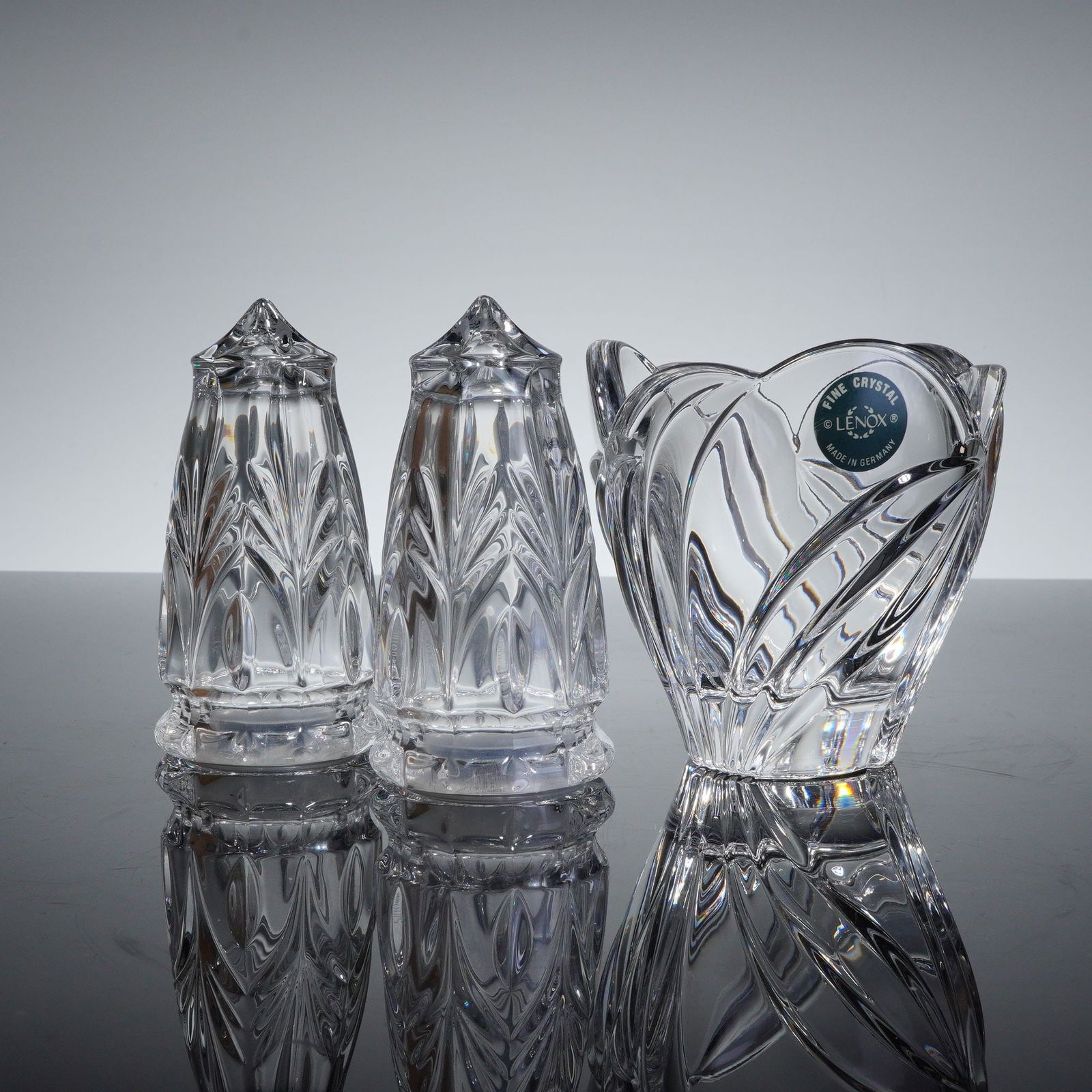 3pc Marquis by Waterford & Lenox Lead Crystal Tableware (1 of 5)