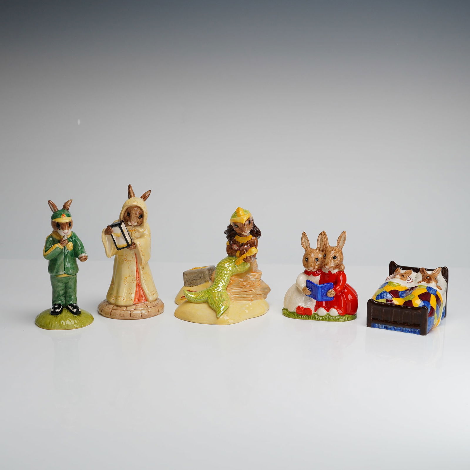 5pc Royal Doulton Bunnykins Figurines (1 of 3)