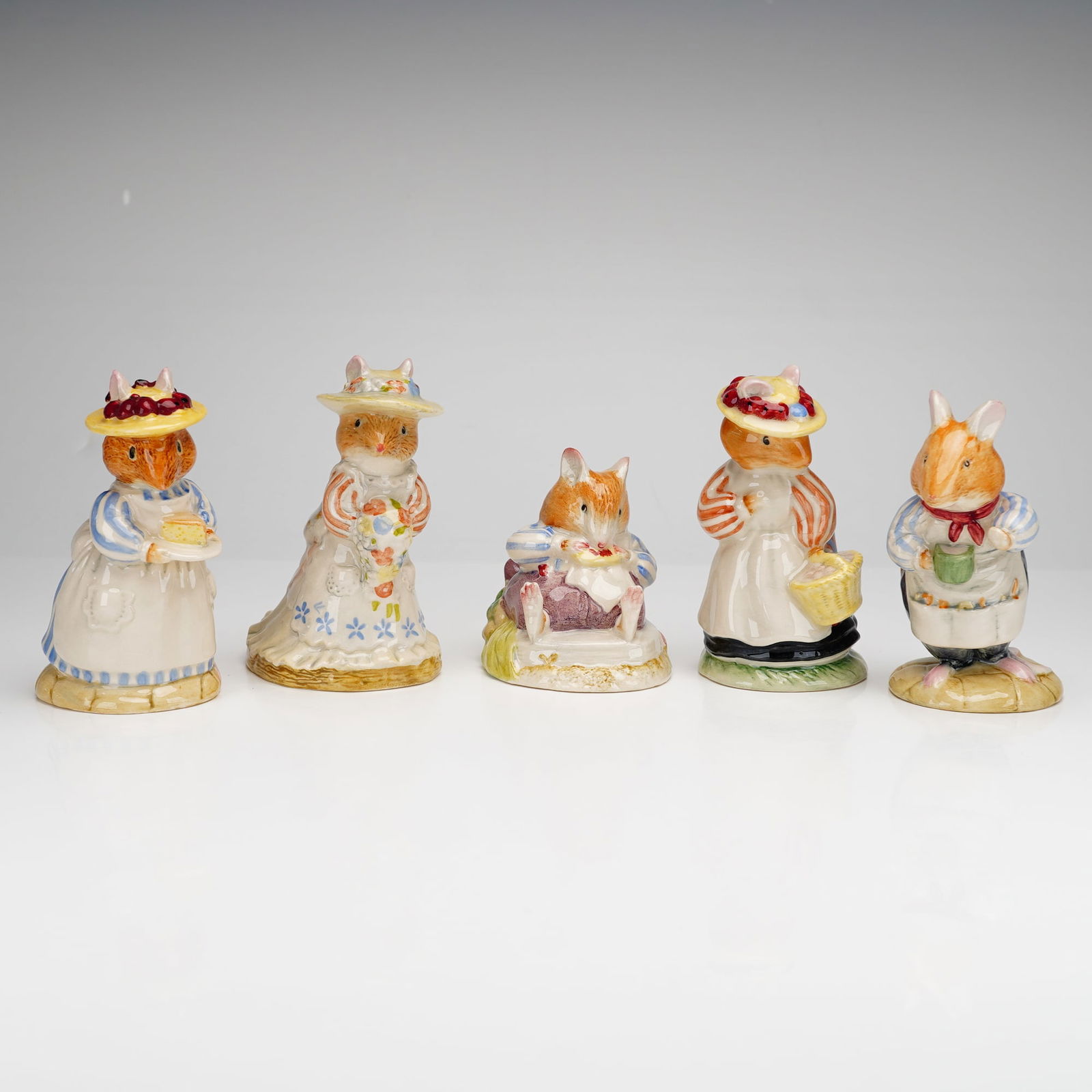 5pc Royal Doulton Brambly Hedge Figurines (1 of 3)