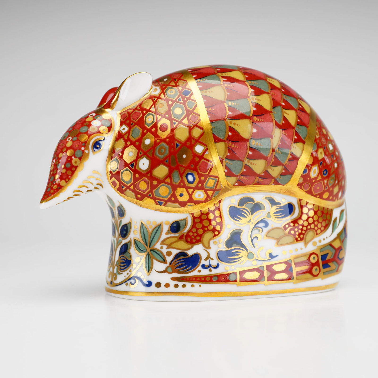 Royal Crown Derby Bone China Paperweight, Armadillo (1 of 4)