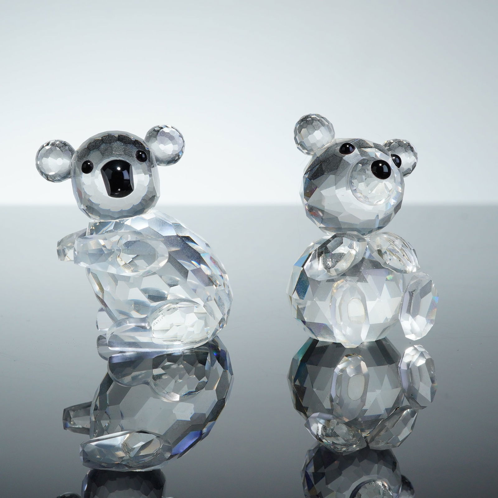 2pc Swarovski Crystal Figurines, Teddy and Koala Bears (1 of 4)