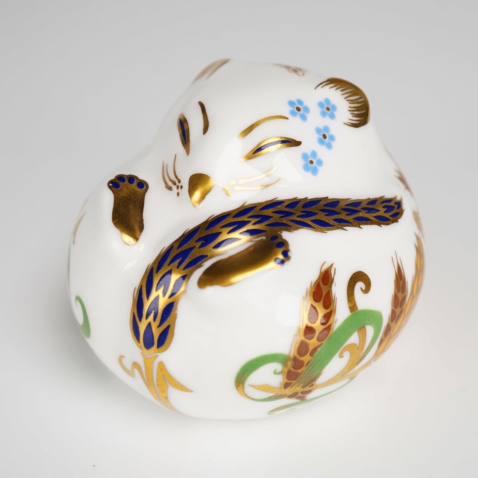 Royal Crown Derby Imari Paperweight, Dormouse (1 of 5)
