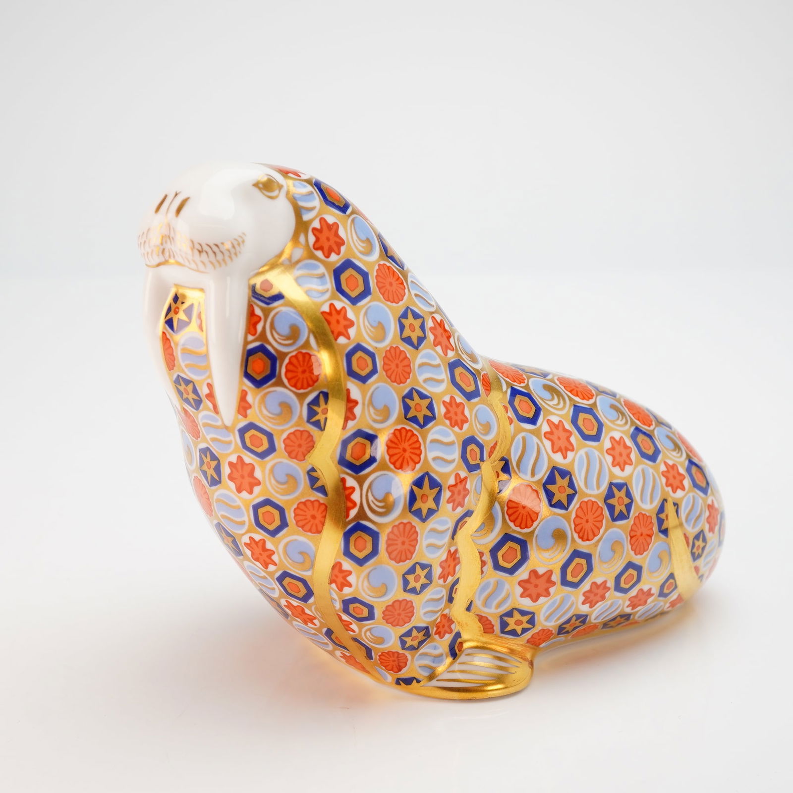 Royal Crown Derby Walrus Paperweight with Box (1 of 5)