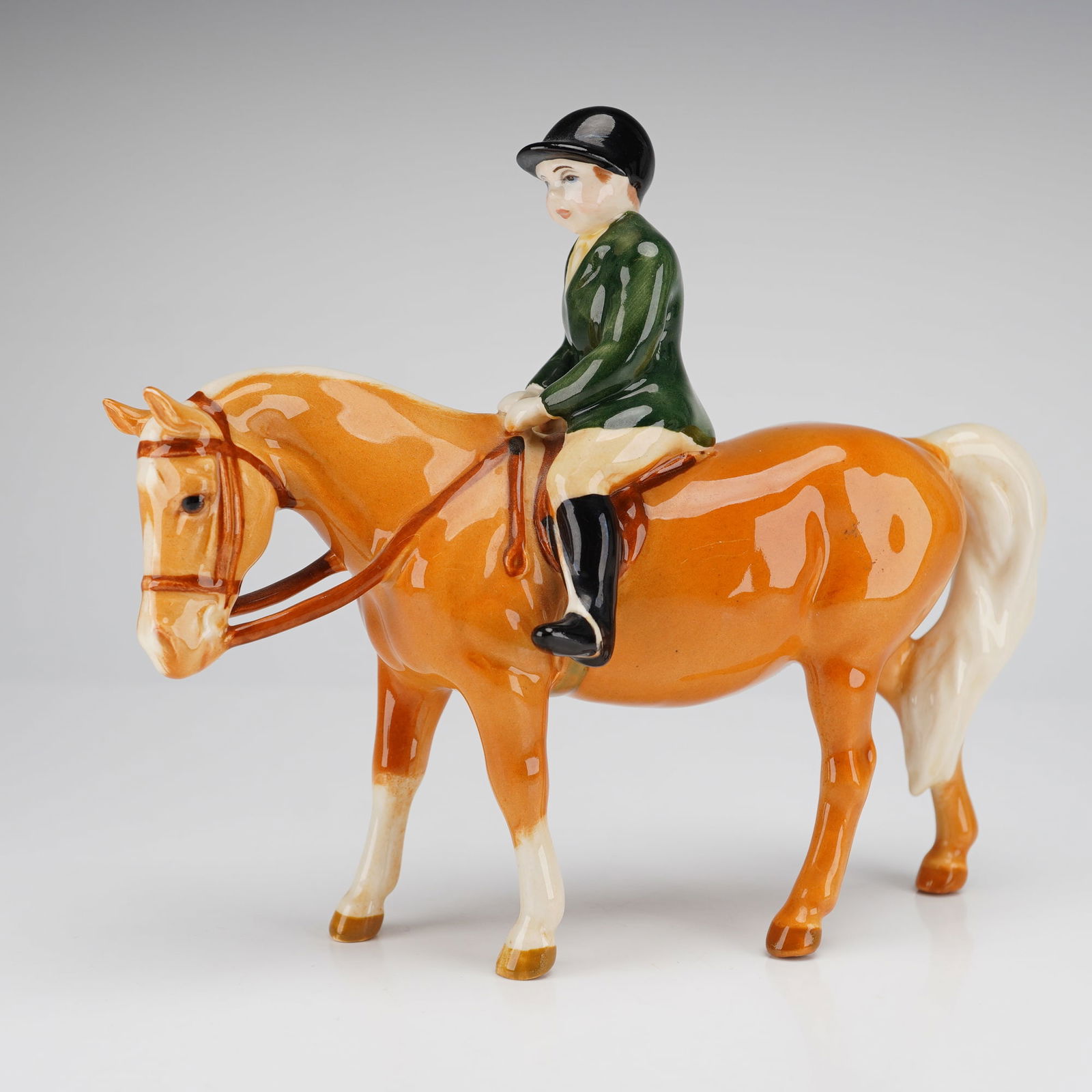 Beswick Boy On Pony Model No. 1500 Equestrian Figurine (1 of 4)