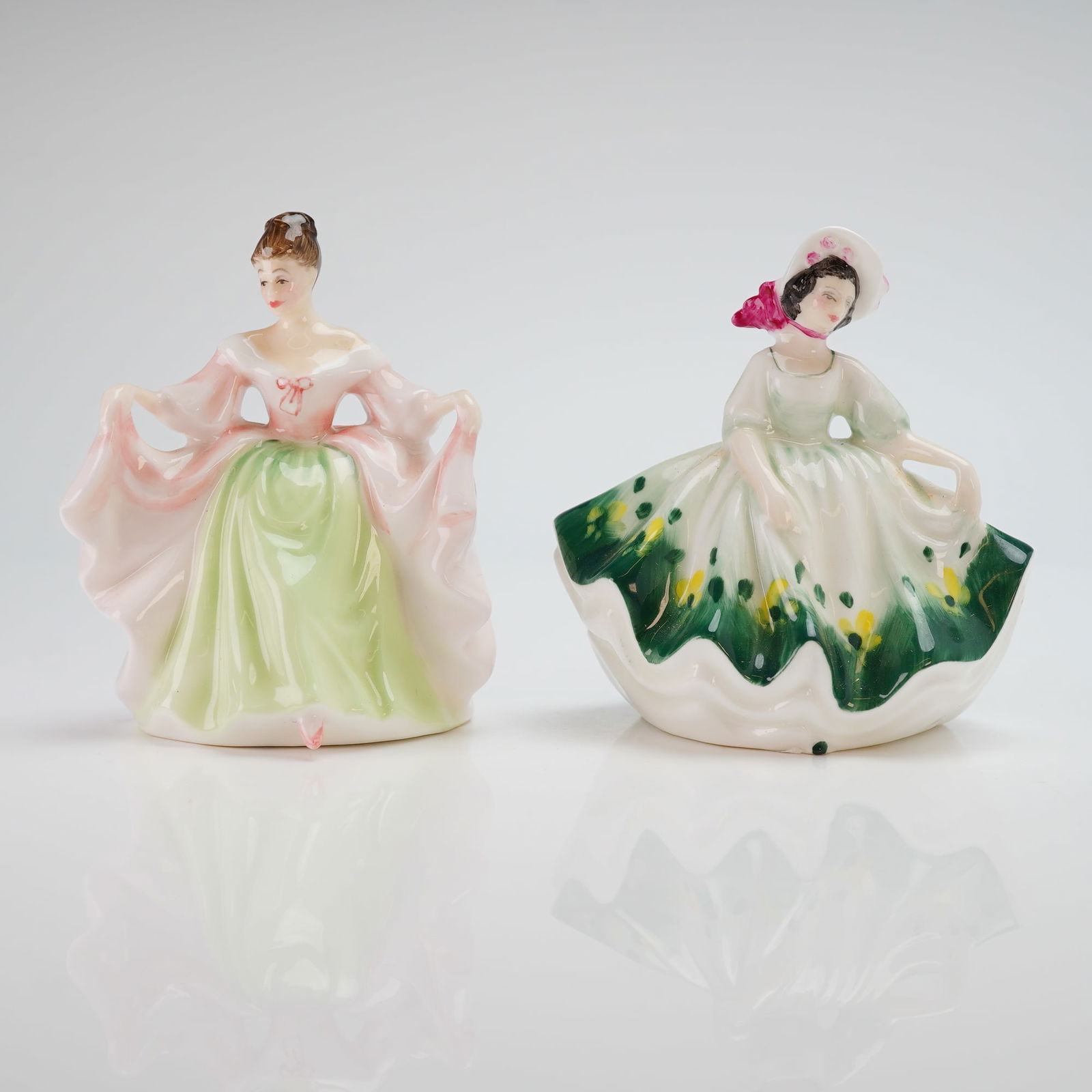 Two Royal Doulton Bone China Figurines, Sunday Best and Sara (1 of 3)