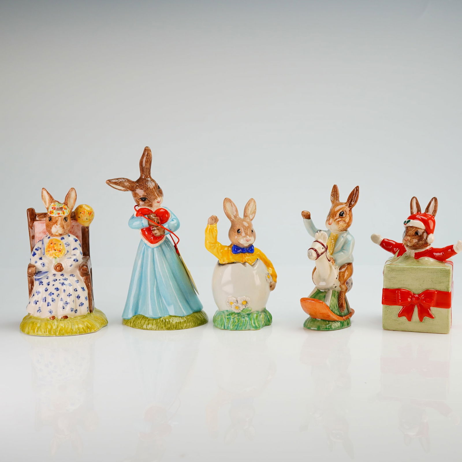 5pc Royal Doulton Bunnykins Figurines (1 of 3)