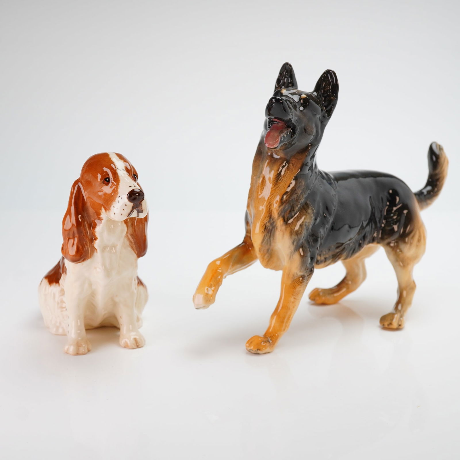 2pc Beswick and Royal Doulton Dog Figurines (1 of 3)