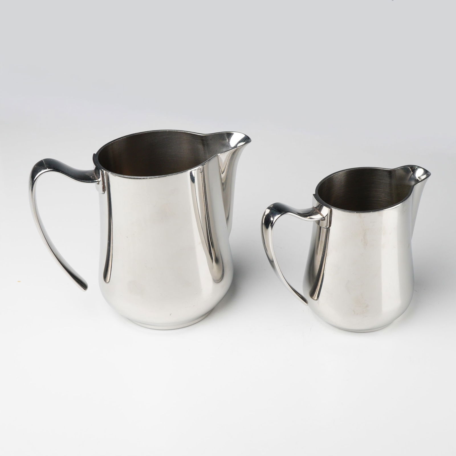 A Pair of Sambonet Italy Elite Stainless Steel Creamers (1 of 4)