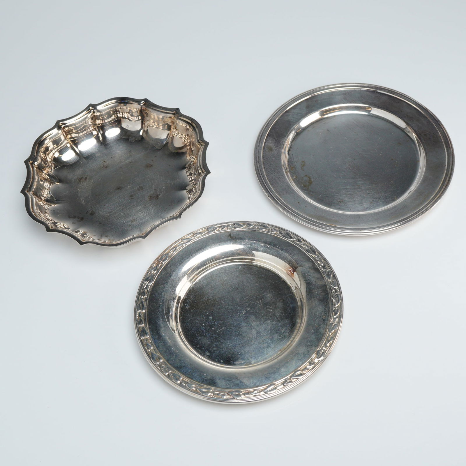 3pc International Silver, Wm. A. Rogers, & Concord Silverplated Dishes (1 of 5)