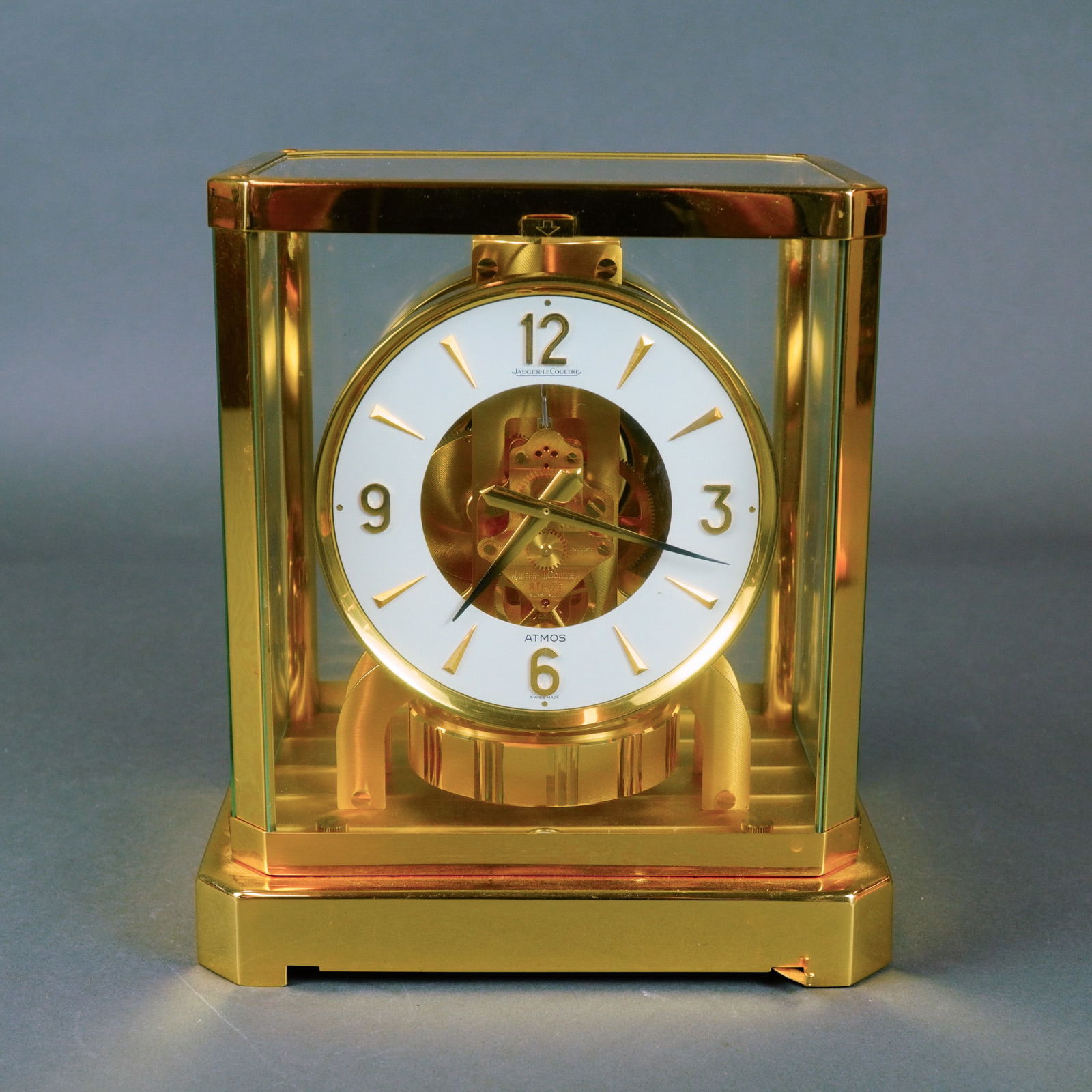 Jaeger-LeCoultre Atmos Perpetual Motion Mantle Clock, Caliber 528-8 (1 of 5)