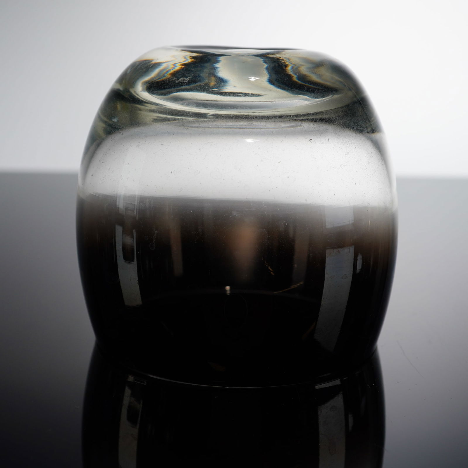 9pc MCM Barware Mirror Gradient Drinkware Set with Caddy - 3