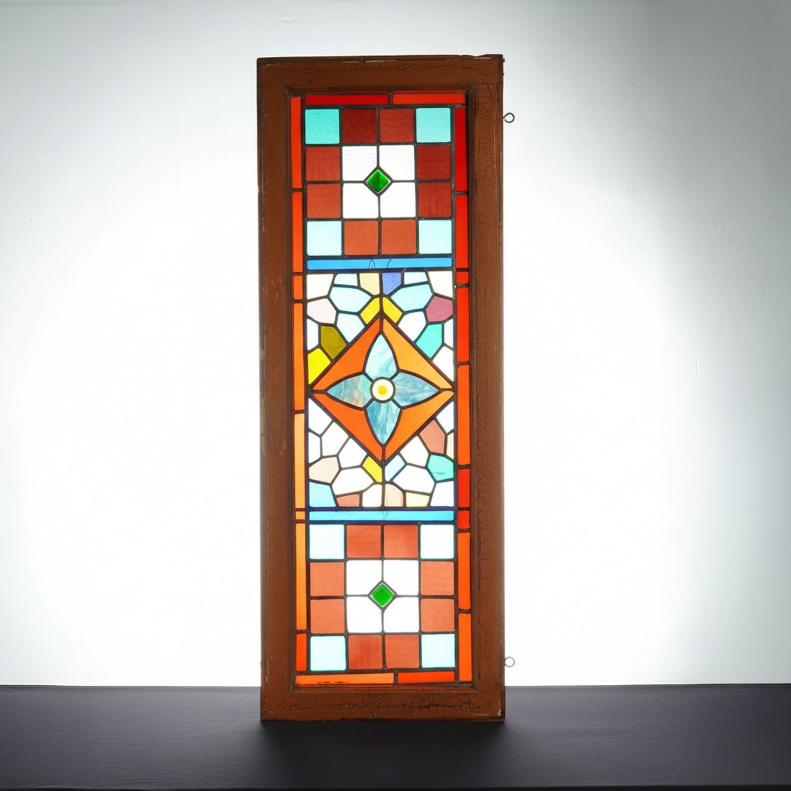 Stained Glass Transom Window (1 of 3)