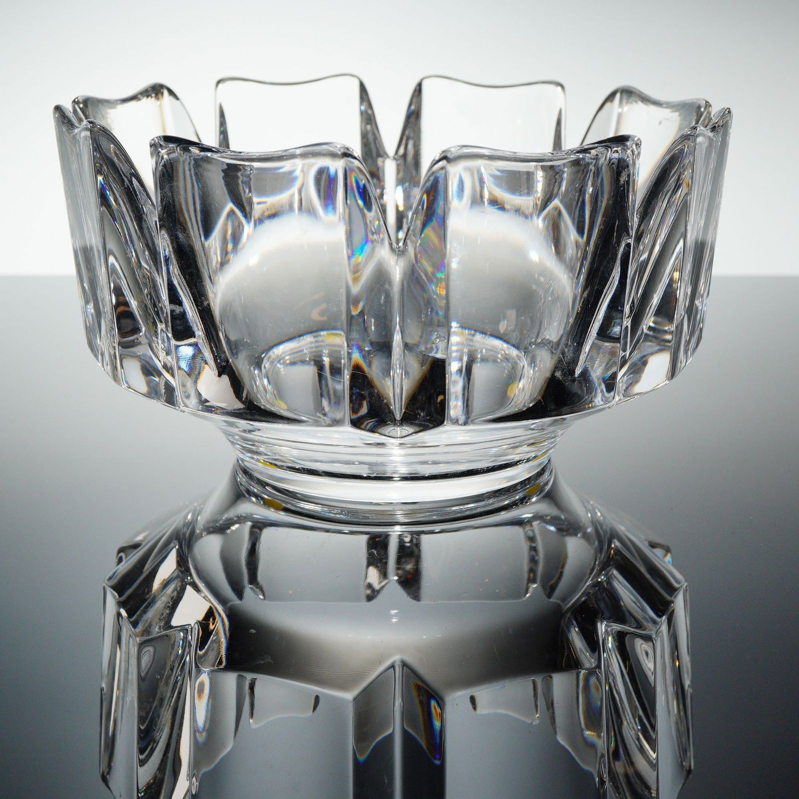Orrefors Corona Crystal Bowl (1 of 4)