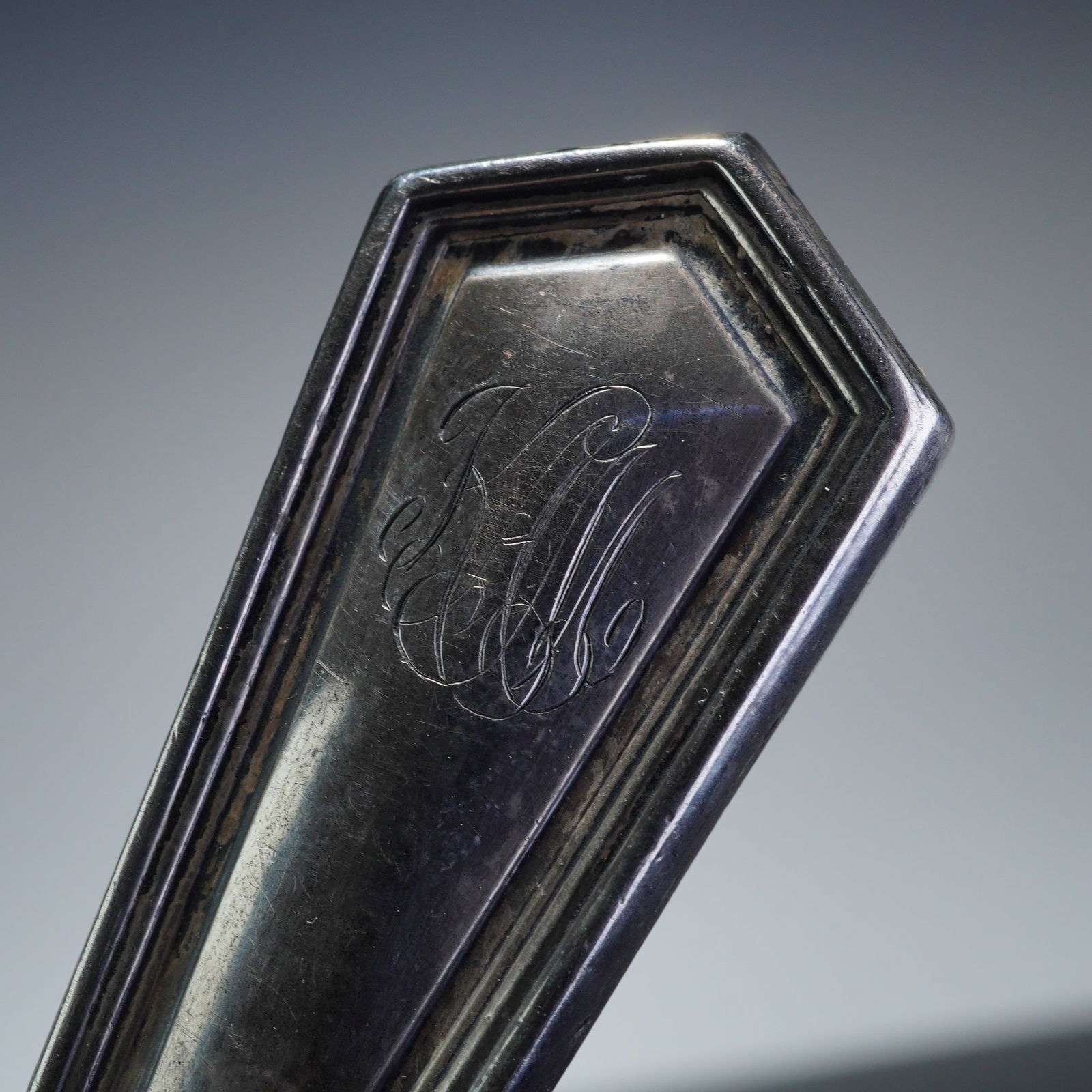 Sterling Silver Monogrammed Button Hook - 3