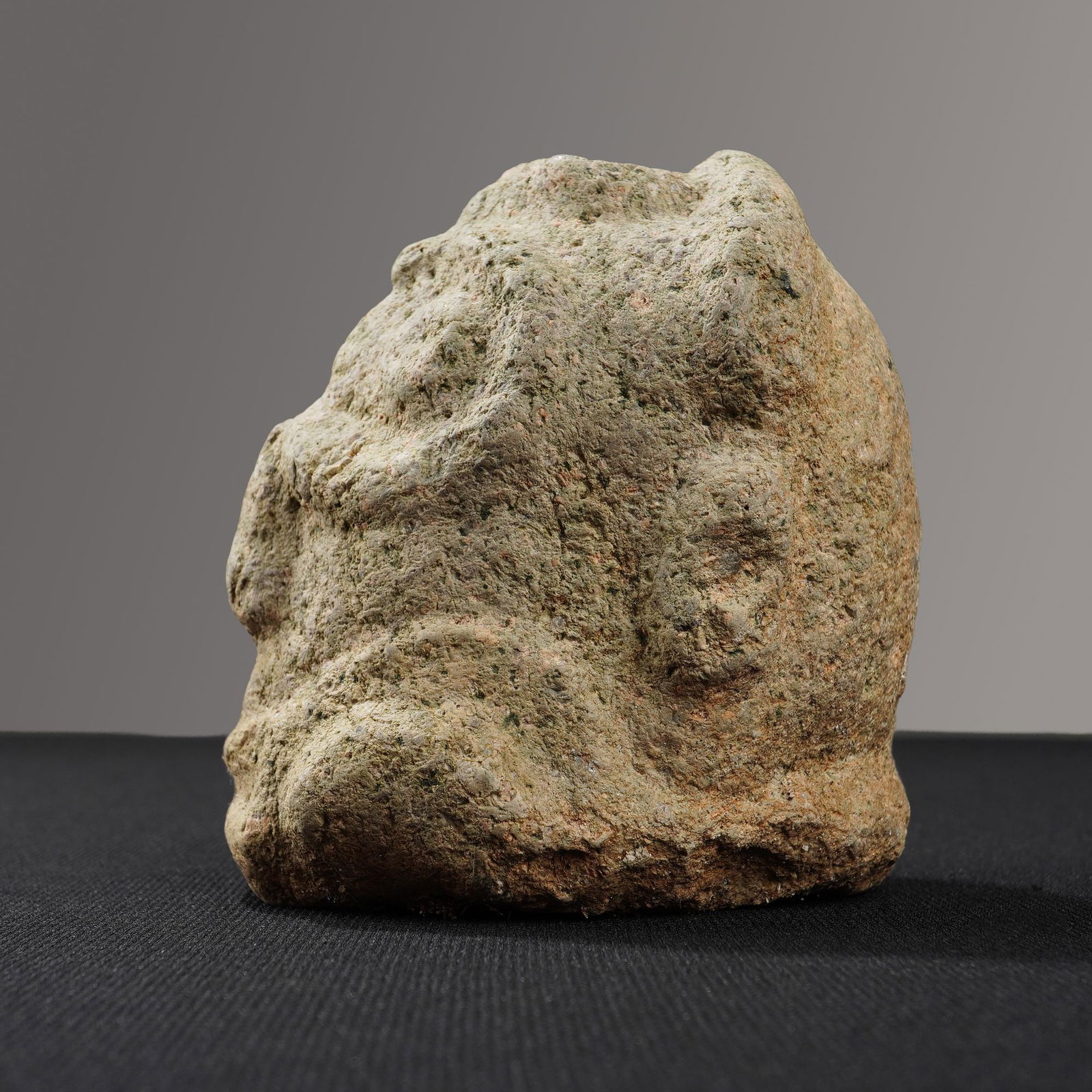 Carved Stone Trophy Head - 2