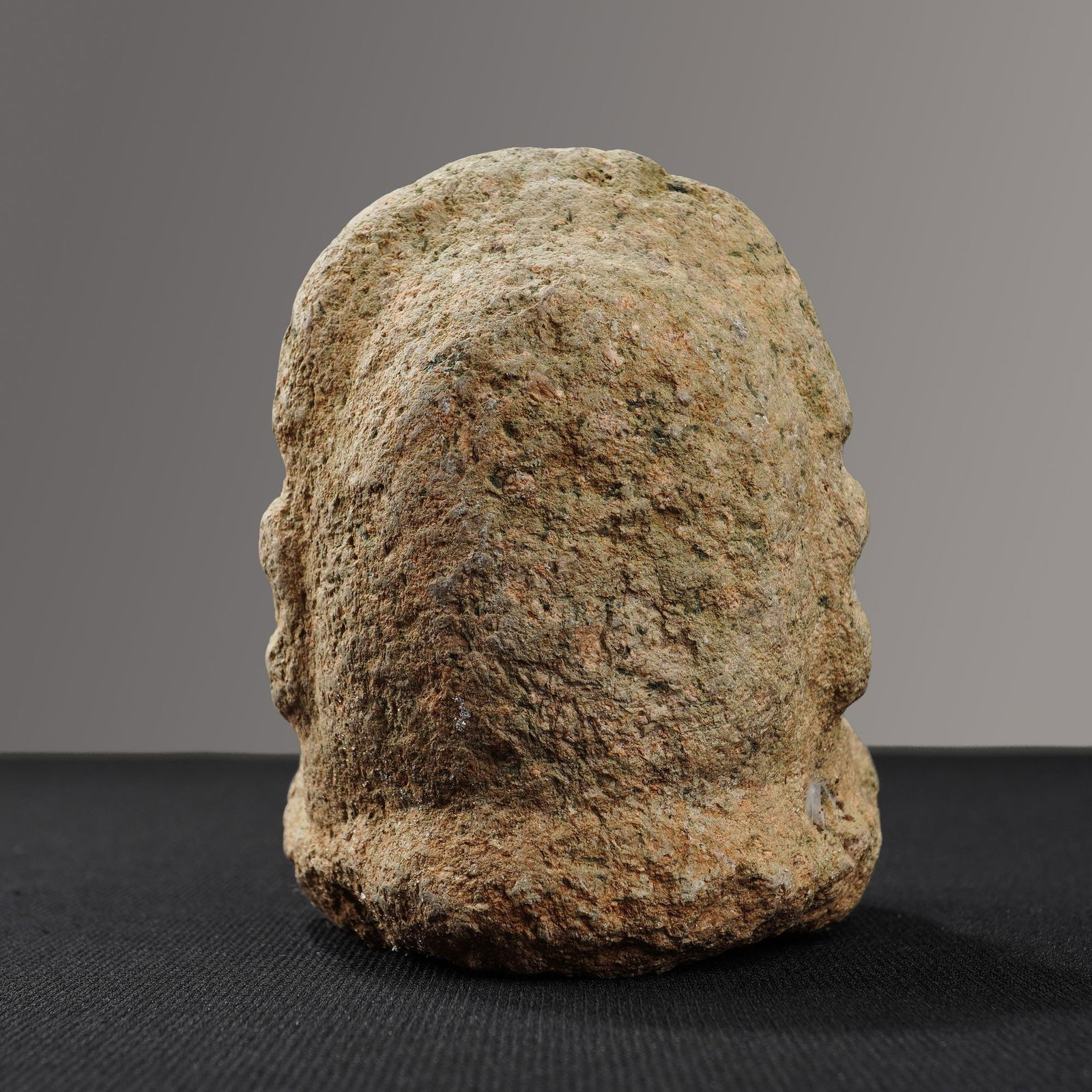 Carved Stone Trophy Head - 3
