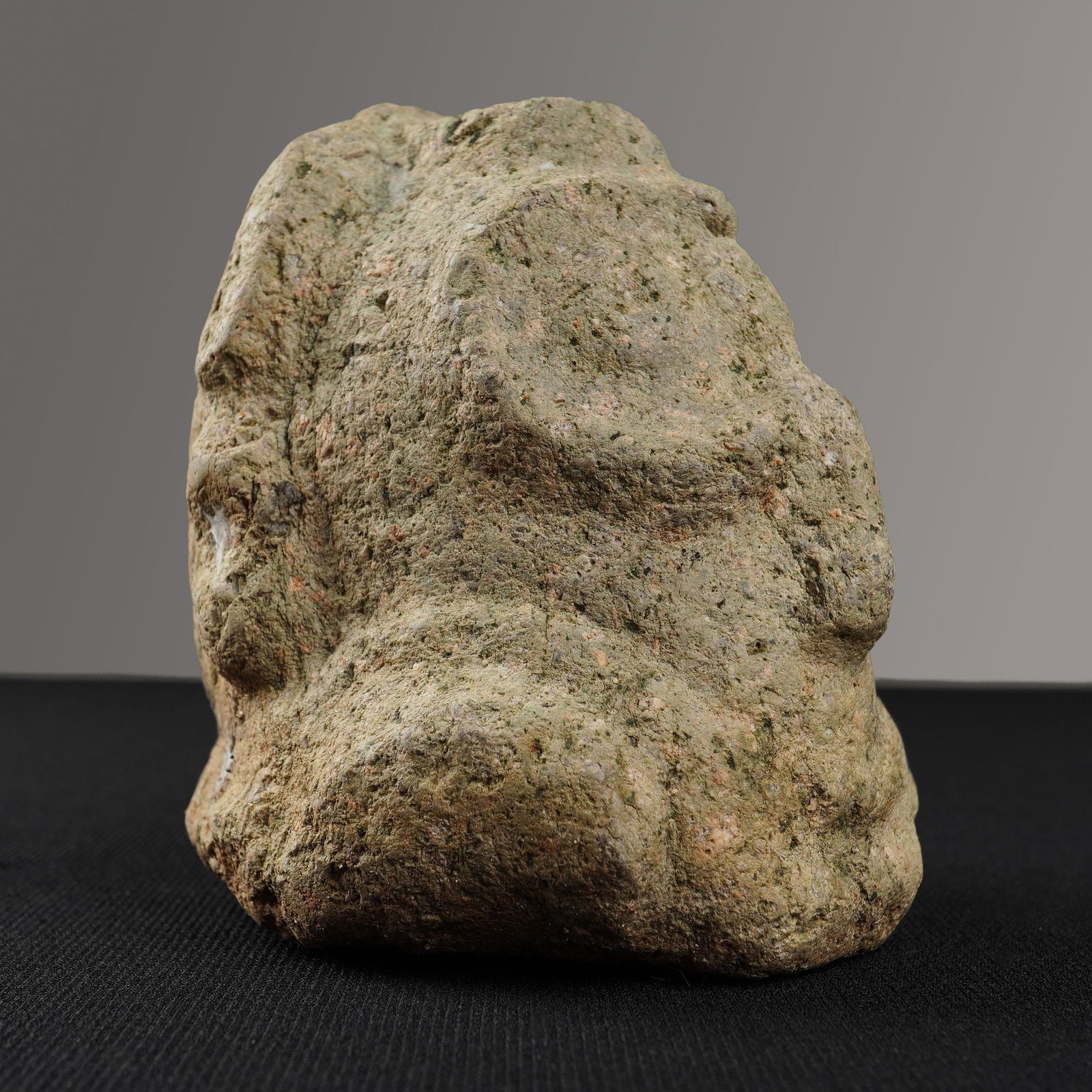 Carved Stone Trophy Head - 4
