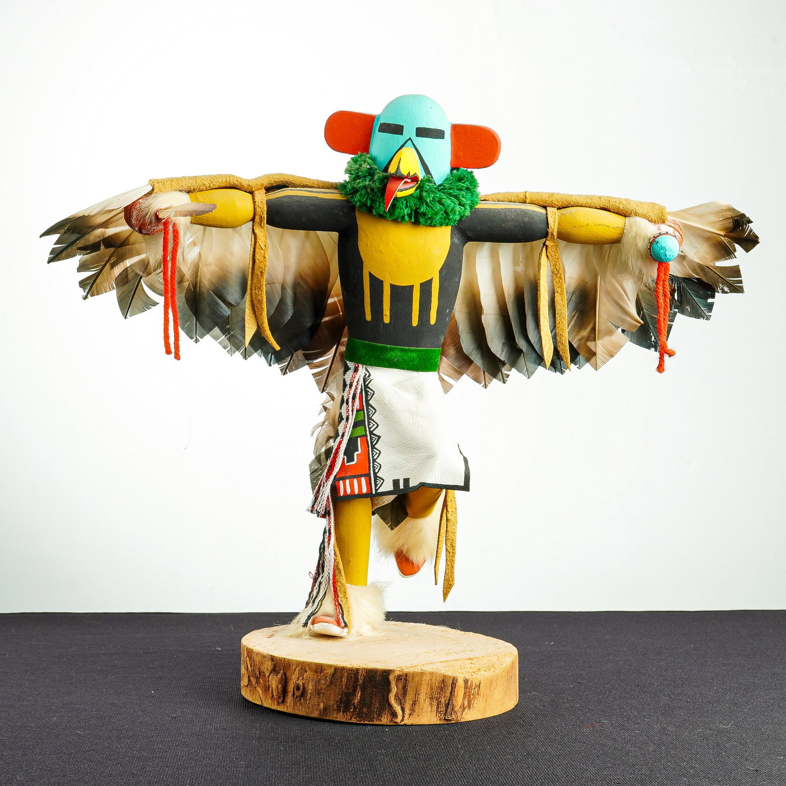 Koshari Native American Kachina Doll, Kwahu Eagle Kachina (1 of 5)