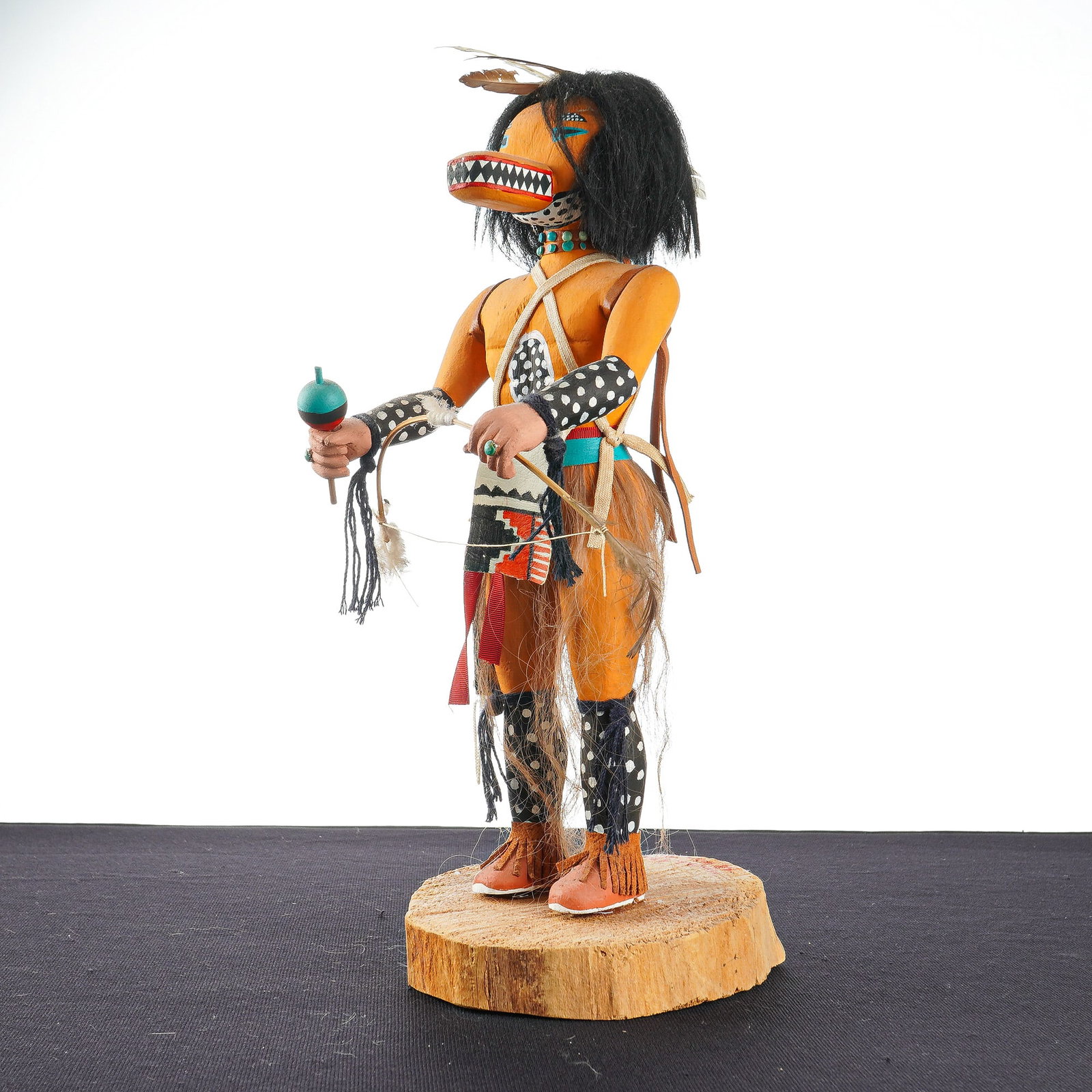 Native American Hopi Lion Kachina Doll (1 of 4)