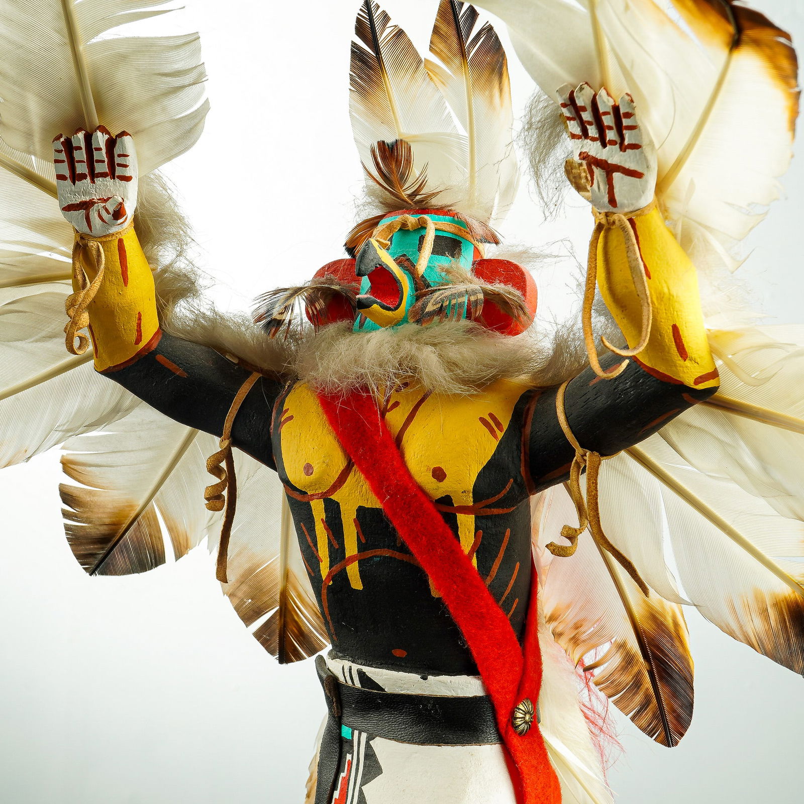 Native American Kachina Doll, Eagle Dancer - 2