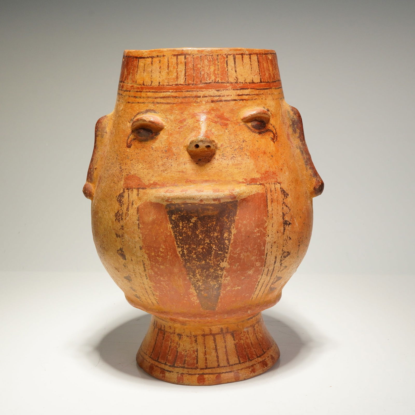 Pre-Columbian Greater Nicoya Pottery Annular-Based Jar (1 of 5)