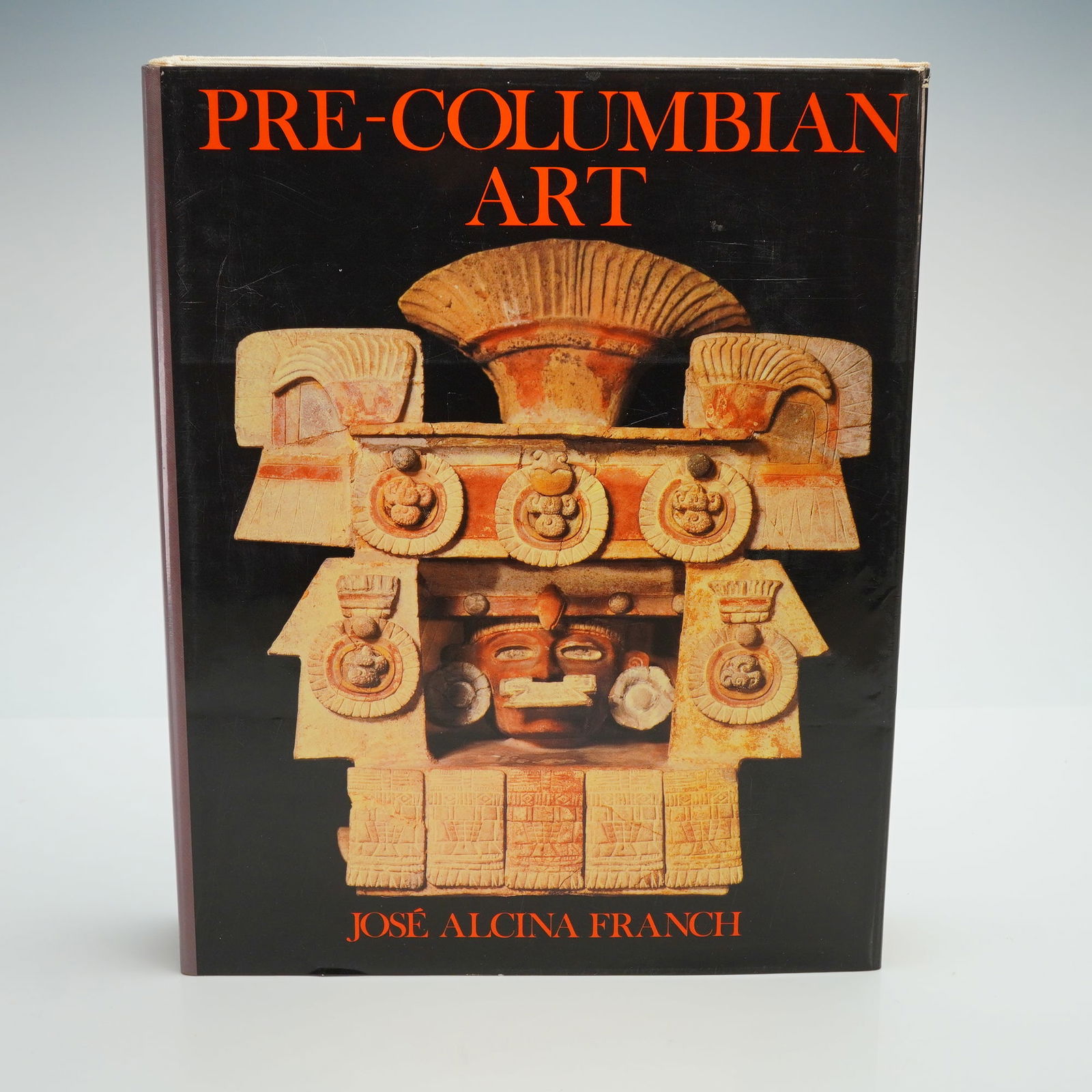 Jose Alcina Franch Hardcover Book, Pre-Columbian Art: This large-format hardcover edition of Pre-Columbian Art was written by Jose Alcina Franch and published in 1983 by Harry N. Abrams, Inc., New York. The work is a translation of the original French ti