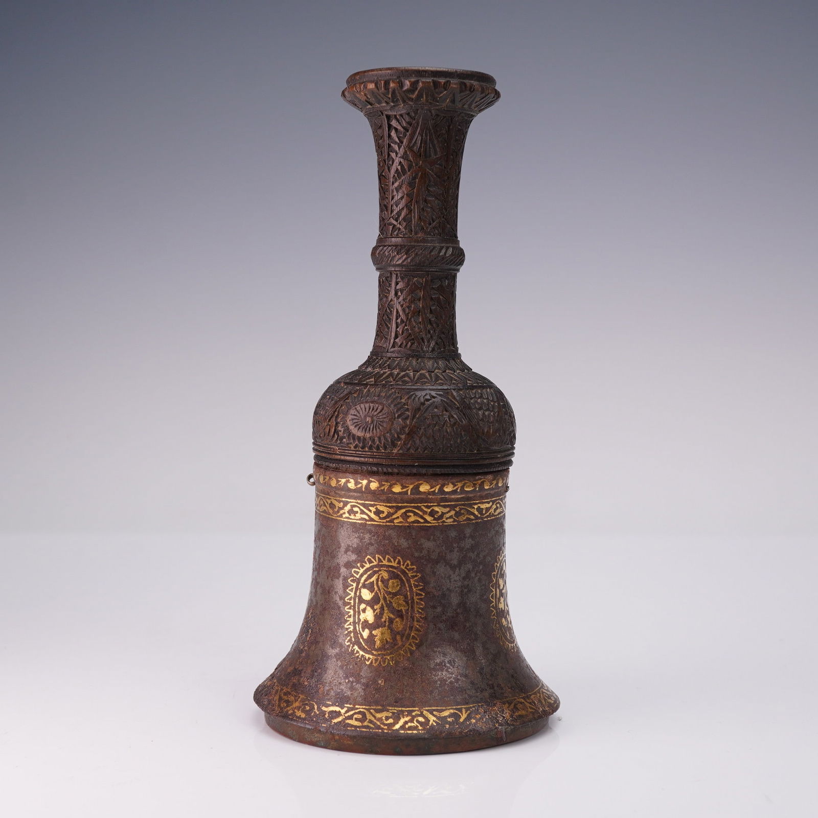 Persian Gold and Iron Hookah Base (1 of 5)