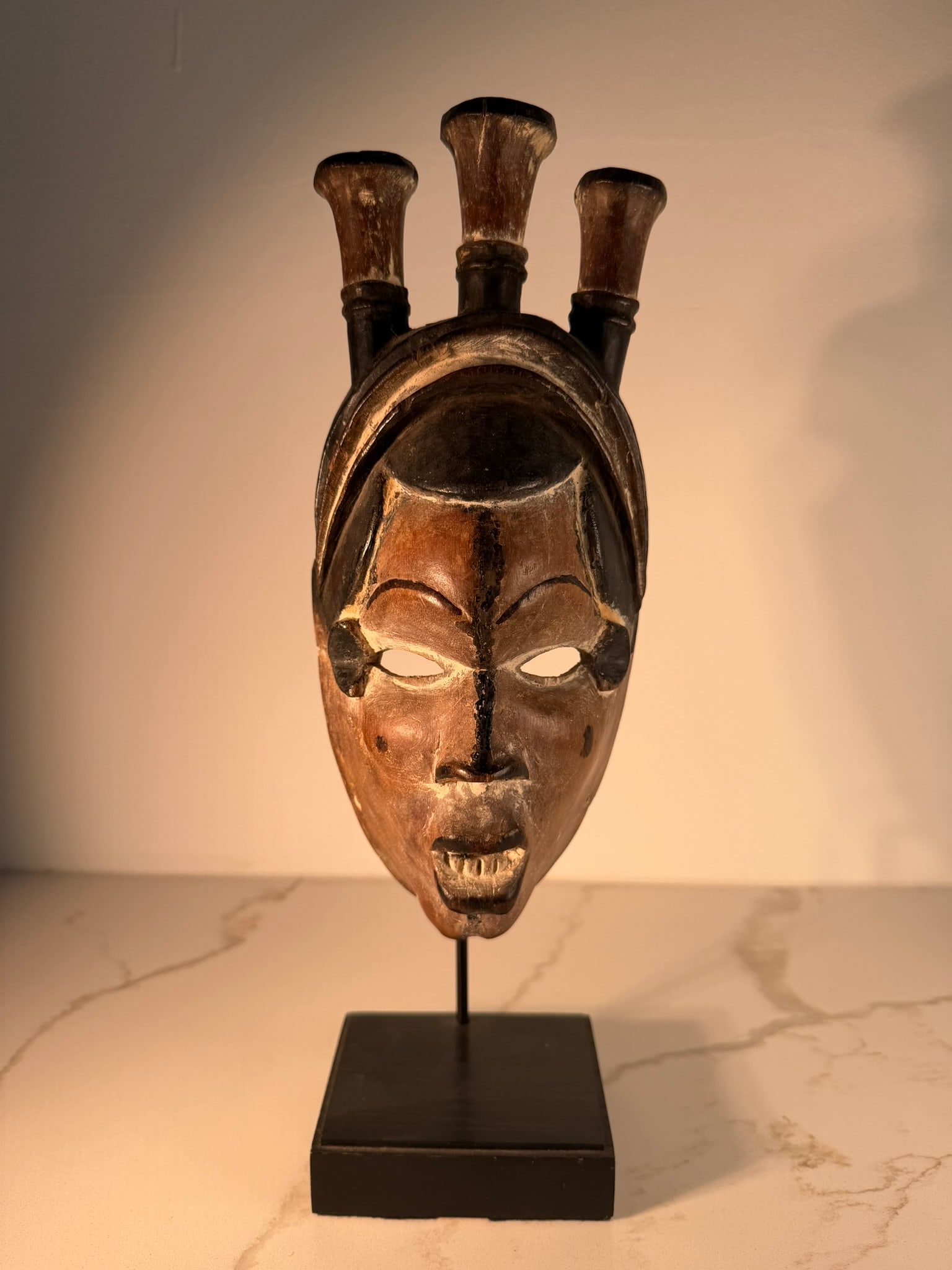 Oba Ekpeye-Igbo Face Mask, Rivers State, Nigeria, 19th/20th Century (1 of 4)