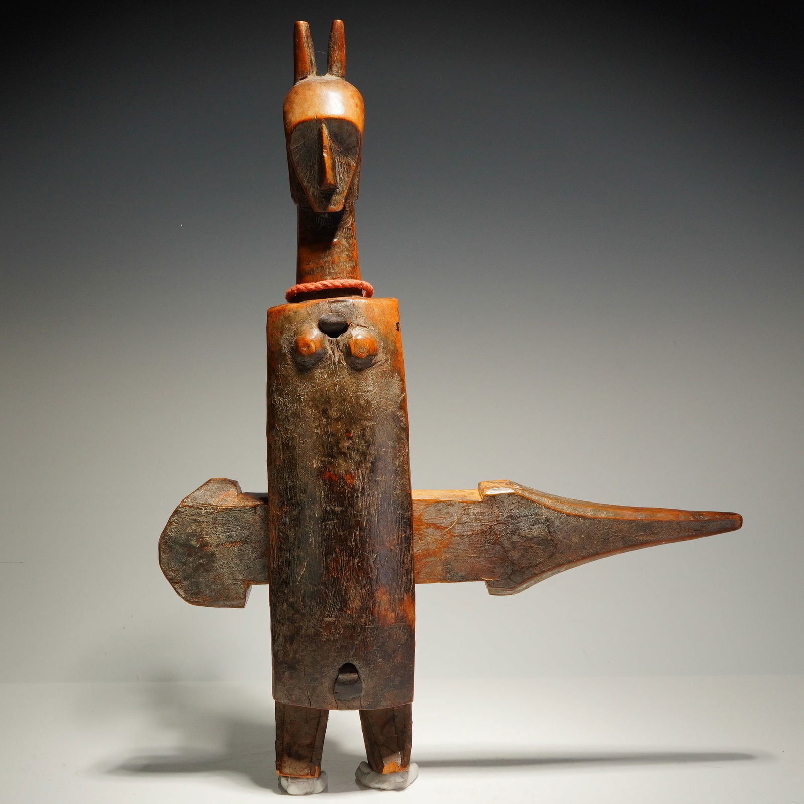 Bamana African Wooden Door Lock, Mali (1 of 5)