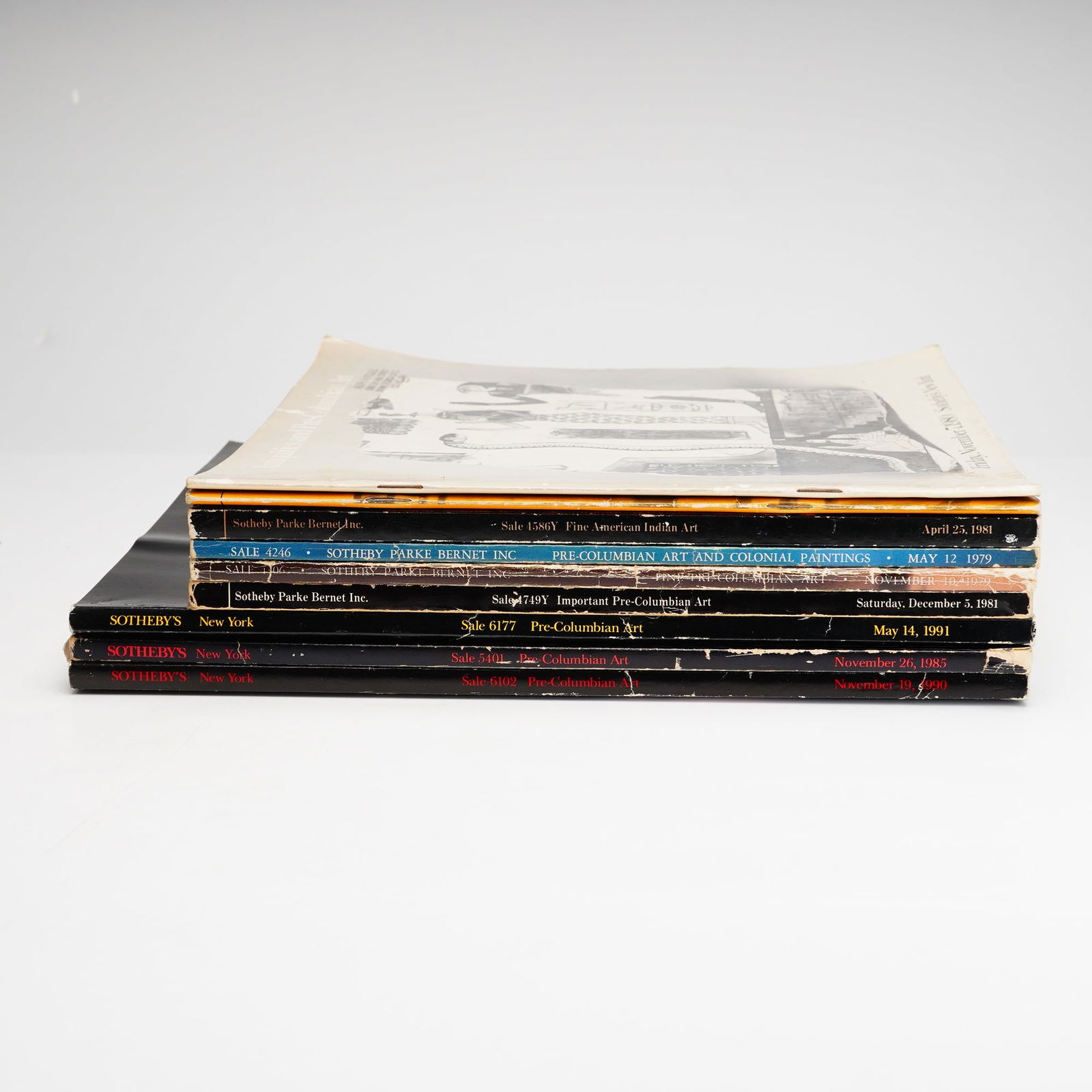 9 Sotheby's and Sotheby Parke Bernet Auction Catalogs (1 of 4)
