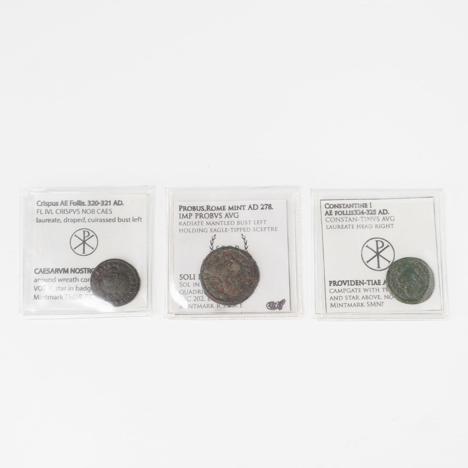 3pc Ancient Roman AE Follis Coins (1 of 3)