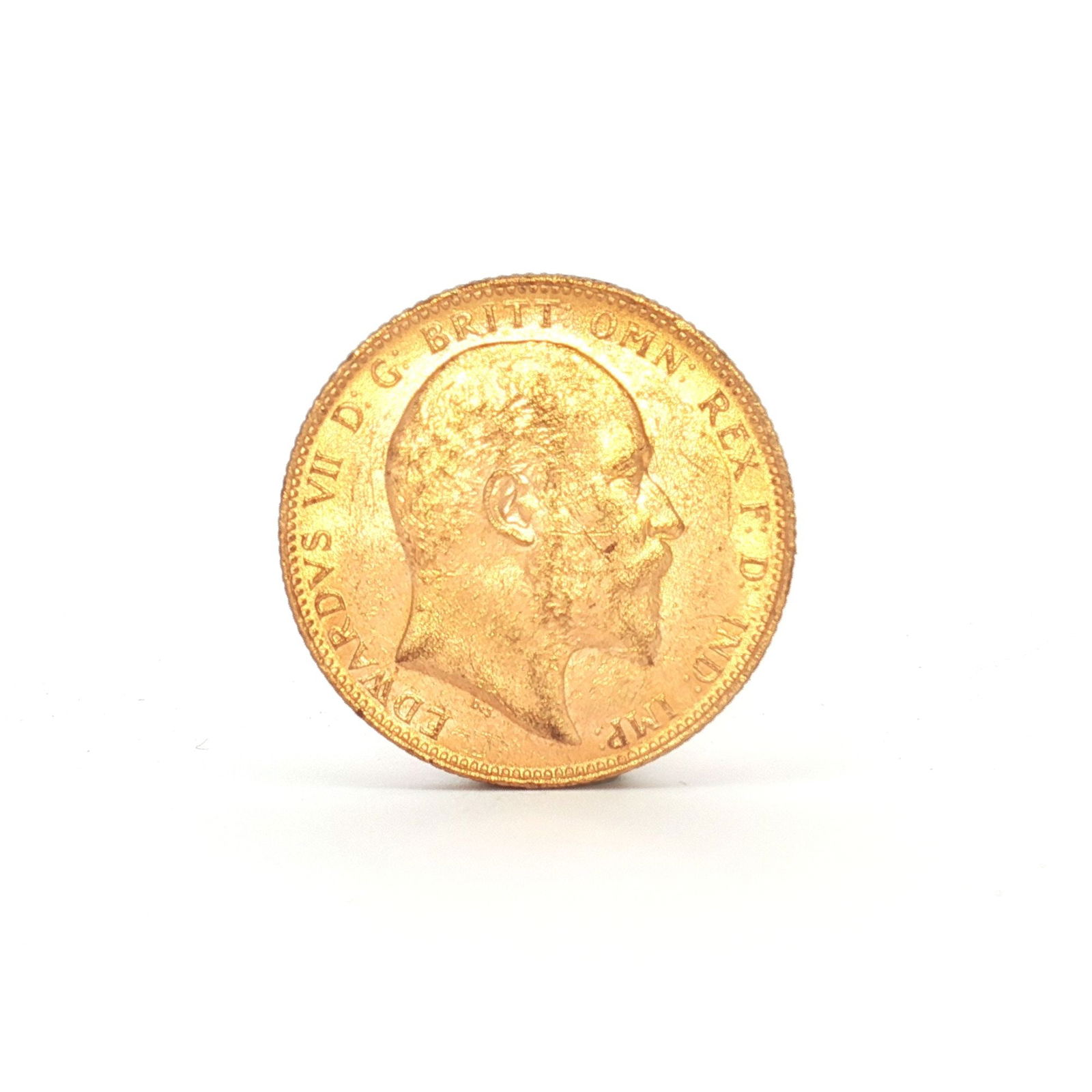 1905 UK 1 Sovereign King Edward VII Gold Coin (1 of 3)