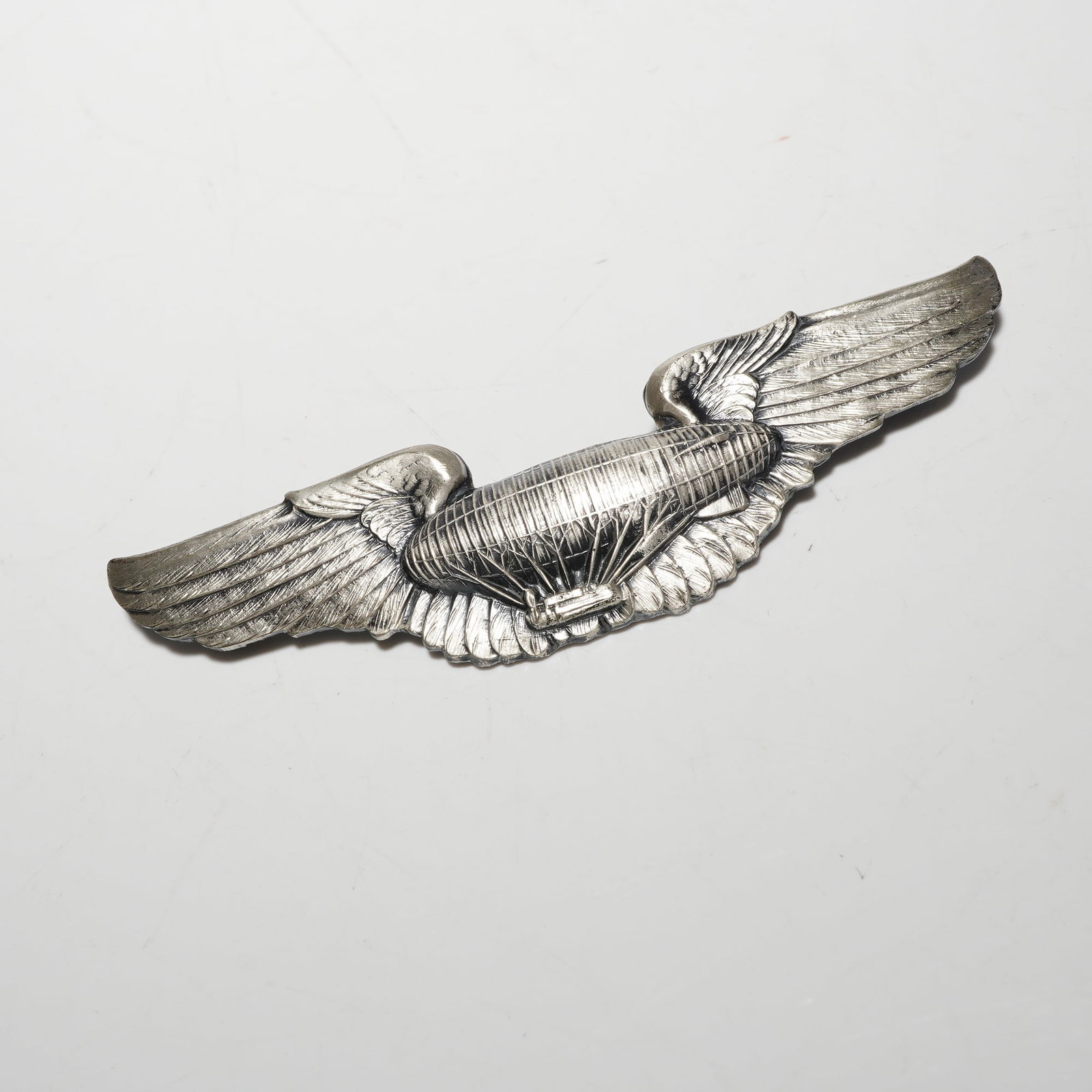 Blackinton Sterling Silver US Air Corps Airship Pilot Wing Badge (1 of 3)