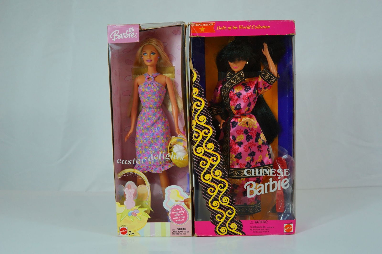 A Pair of Mattel Barbie Dolls, Easter Delight and Chinese Dolls of the World, 11.5 Inches (1 of 3)