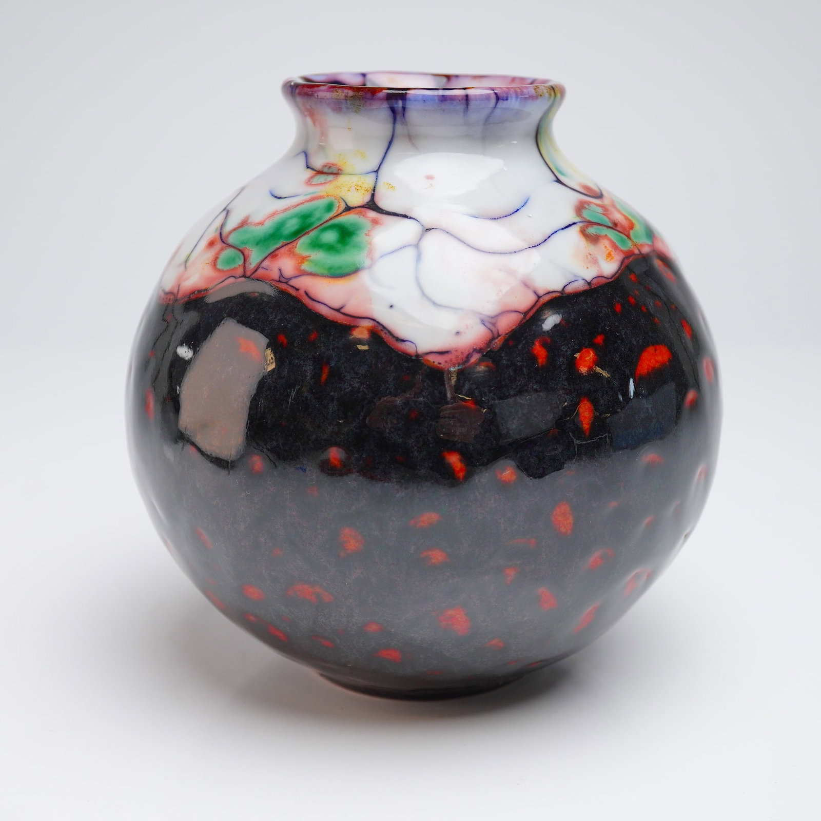 Royal Doulton Burslem Artwares Flambe Vase Yantai BA30 (1 of 5)