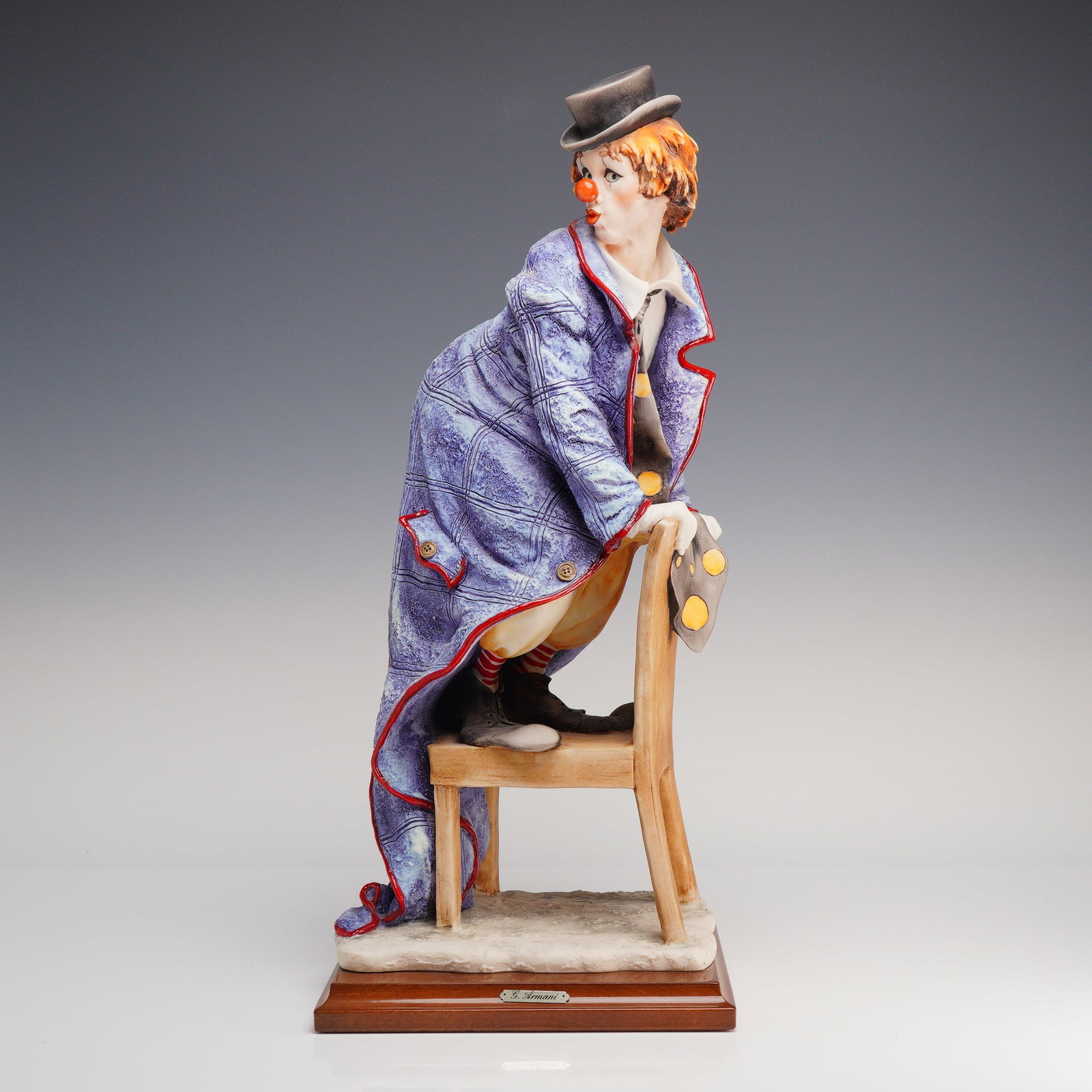 Florence Sculture d'Arte Giuseppe Armani The Merry Clown (Model 0402E) (1 of 7)