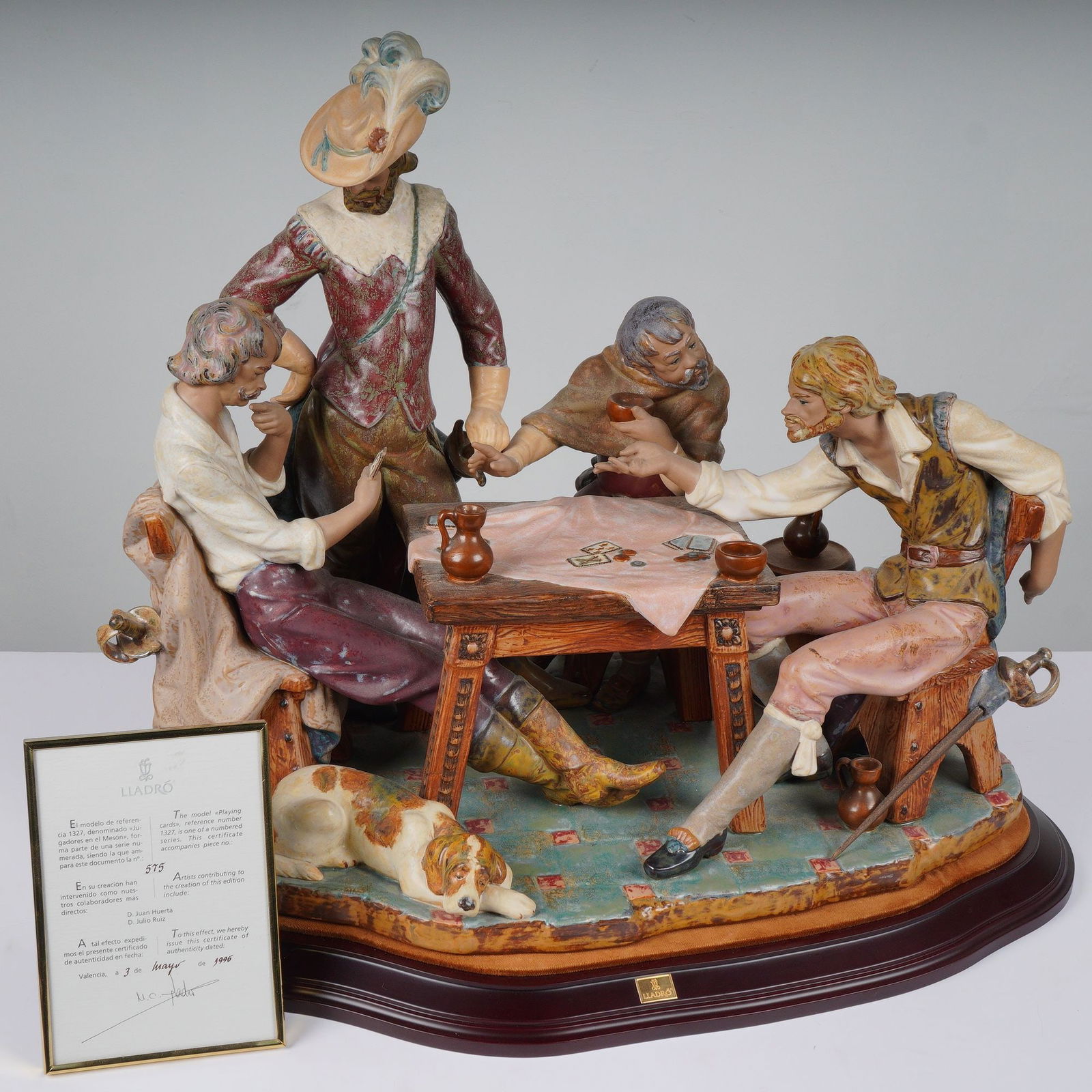 Lladro Limited Edition Sculpture Playing Cards 1011327 (1 of 6)