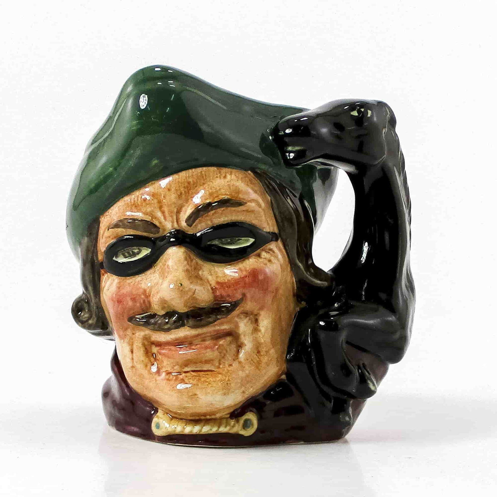 Dick Turpin (Horse Handle) D6535 Small Doulton Character Jug (1 of 3)