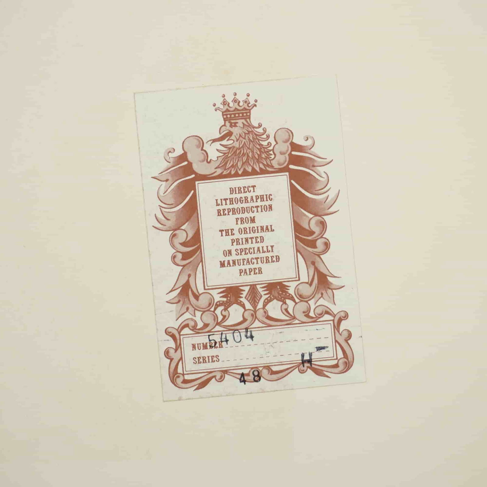 L. Vias Lithograph, Interior, Numbered Edition - 5