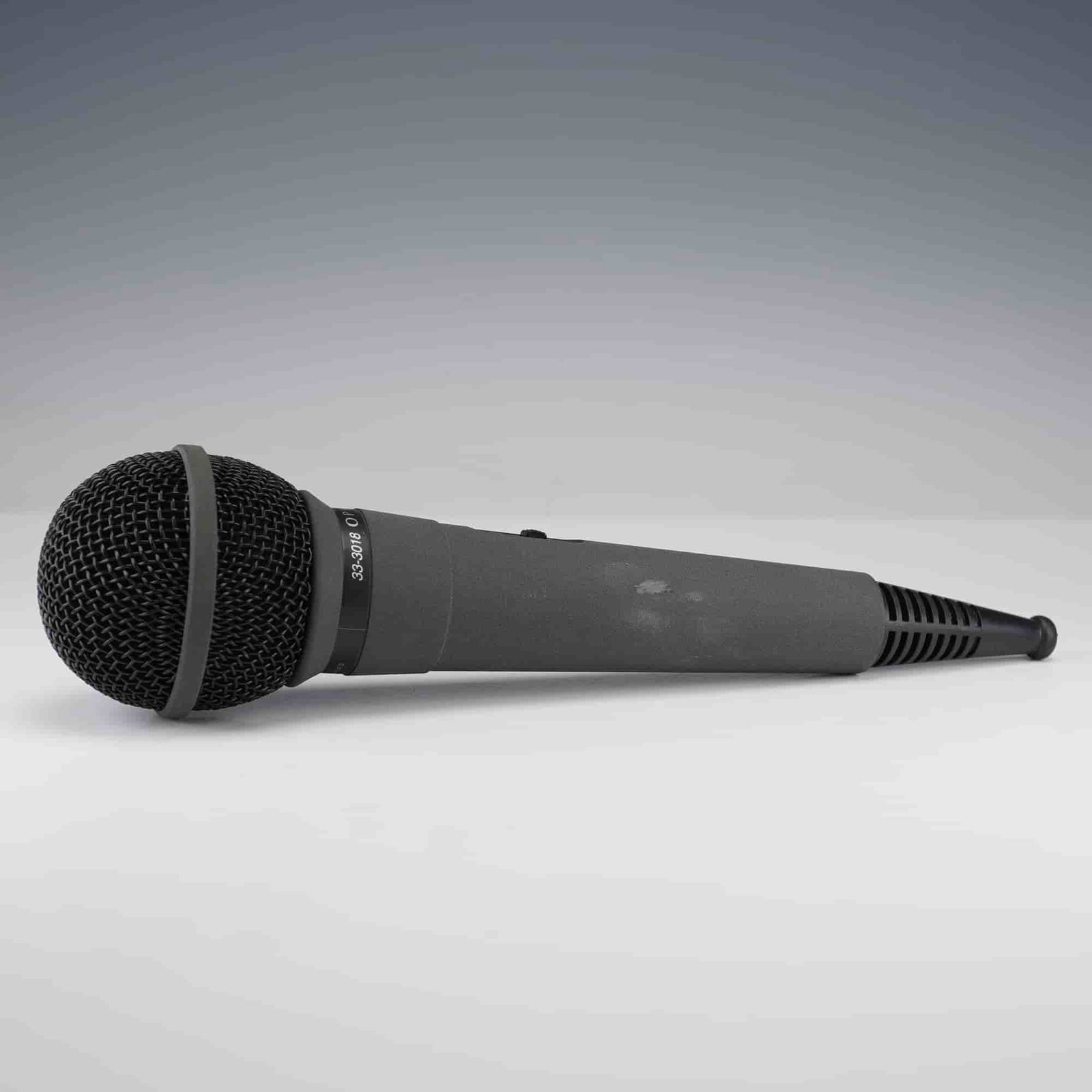 Autographed Gray Dynamic Microphone - 3