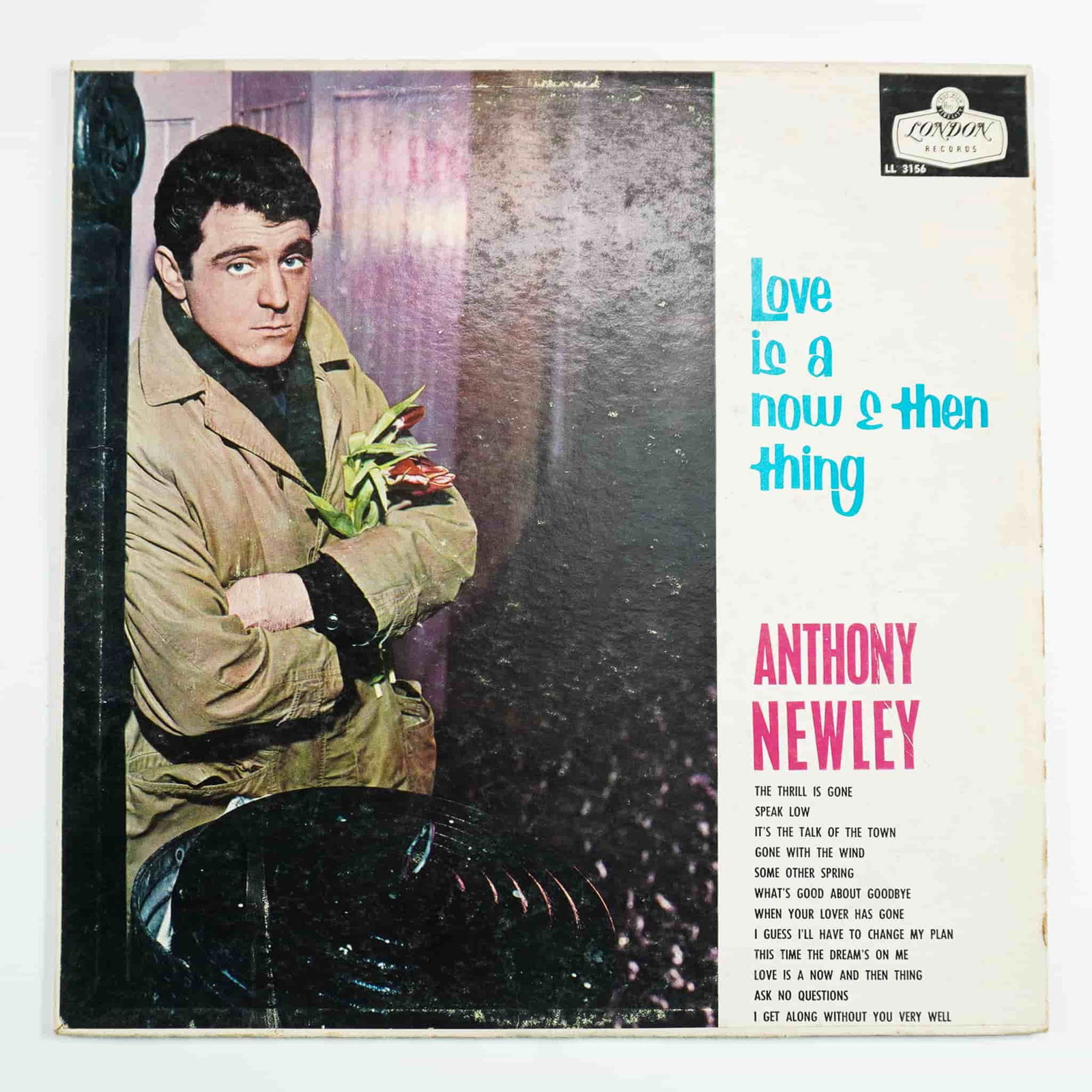 Anthony Newley, Love Is a Now and Then Thing Vinyl LP: This vintage Anthony Newley – Love Is a Now and Then Thing vinyl LP, released by London Records (LL 3156), features a collection of jazz-influenced pop ballads performed by the acclaimed British sin