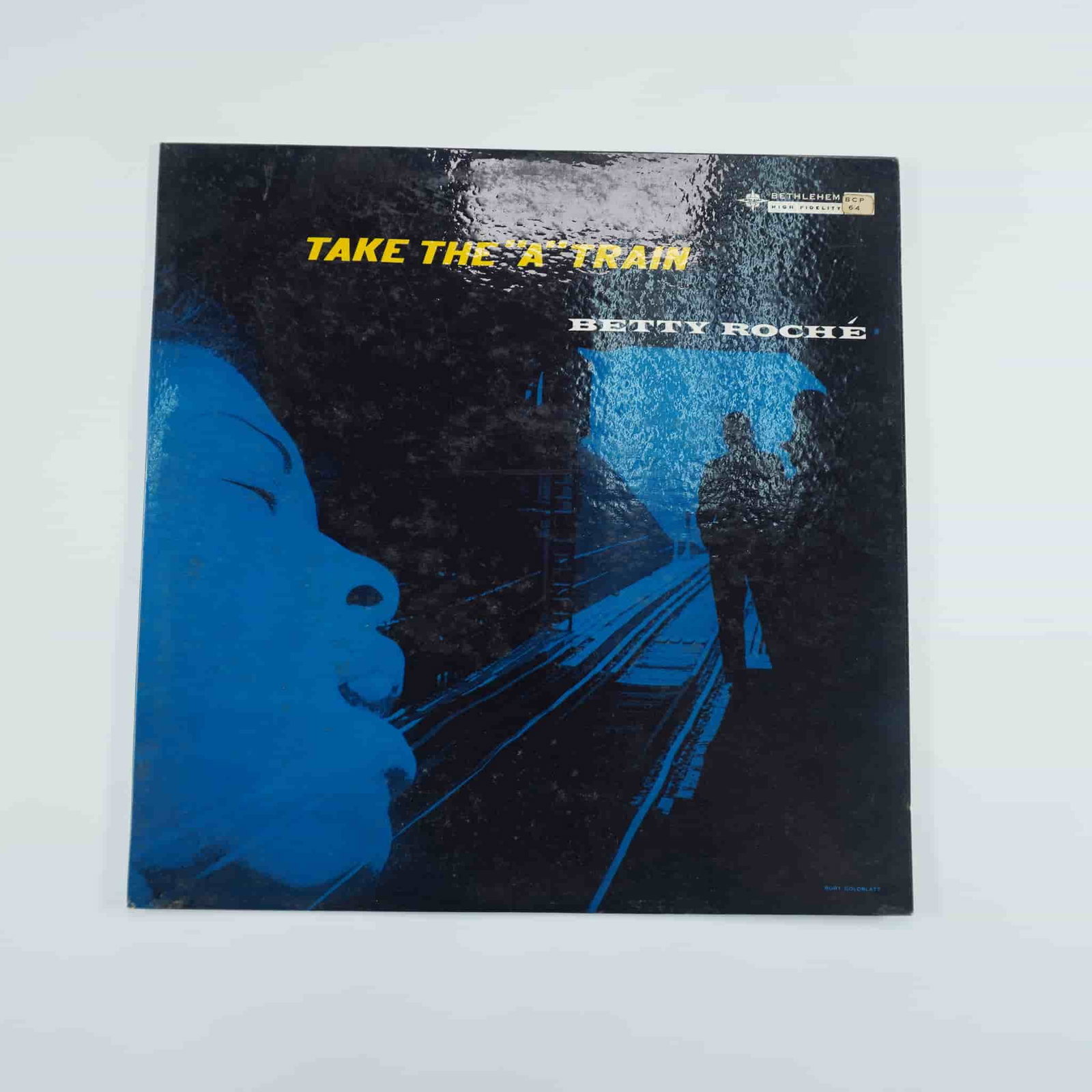Betty Roche, Take the A Train Vinyl LP (Bethlehem Records BCP-64): Rare vintage jazz vinyl featuring Betty Roches' Take the A Train, released in 1956 on Bethlehem Records (BCP-64). This album showcases Roches' powerful and emotive vocal style, with a tracklist that i