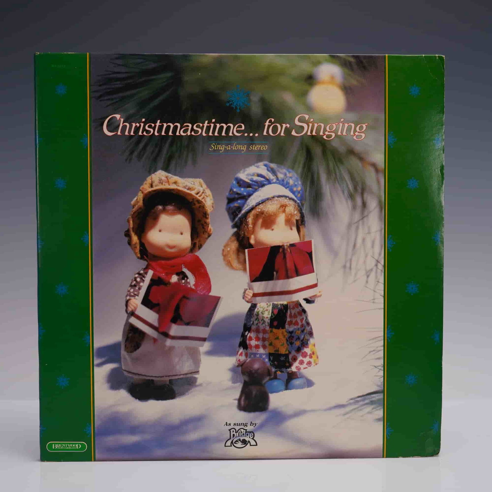 Brentwood LP Records Presents Christmastime... for Singing: Christmastime... for Singing, a sing-along stereo Christmas album released by Brentwood Records (R2-5015), featuring traditional holiday hymns and carols performed by The Bridge. Includes favorites li