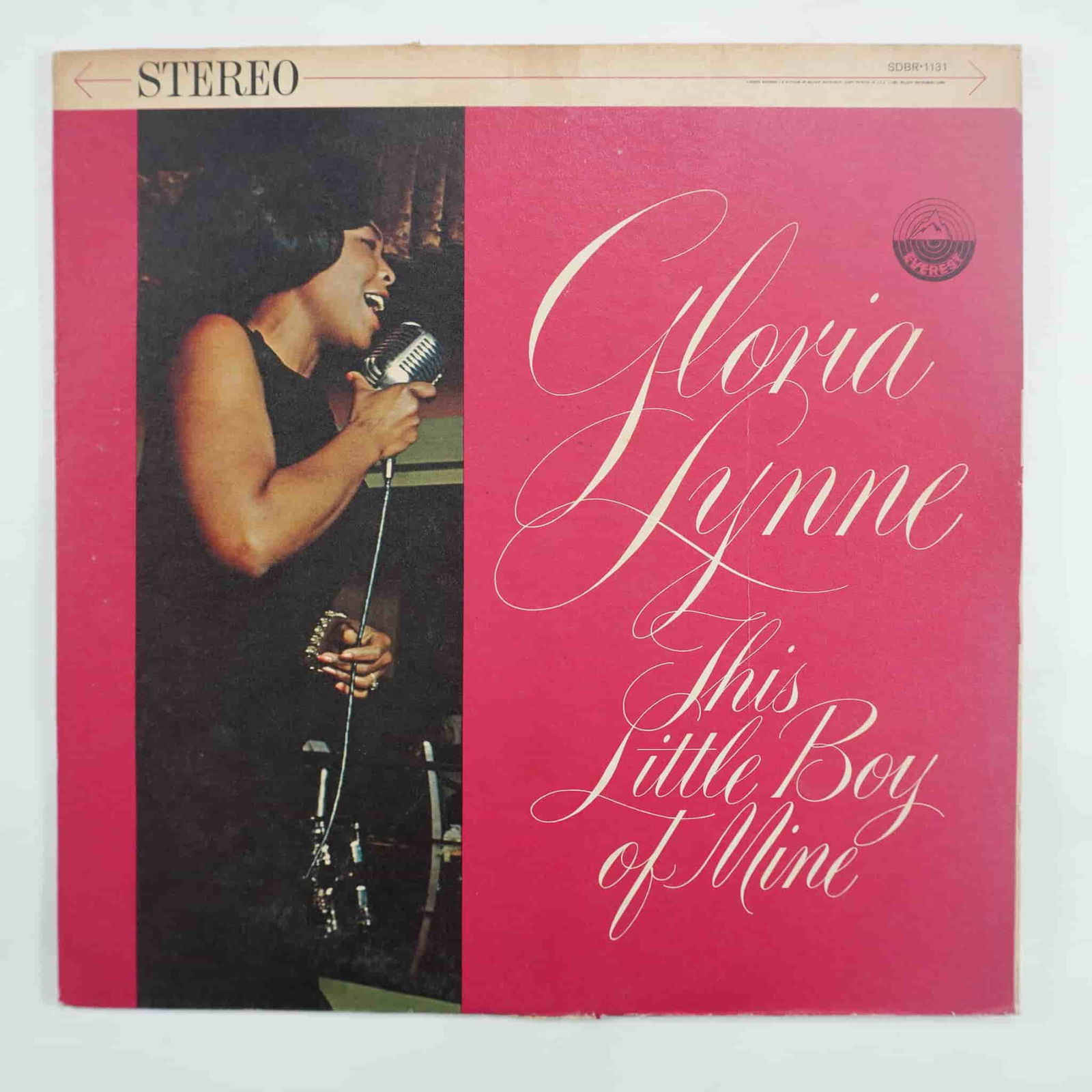 Gloria Lynne This Little Boy of Mine Vinyl LP, Everest SDBR 1131: This original stereo vinyl LP of This Little Boy of Mine by acclaimed jazz and soul vocalist Gloria Lynne was released on Everest Records (SDBR 1131). Featuring a collection of smooth jazz ballads and