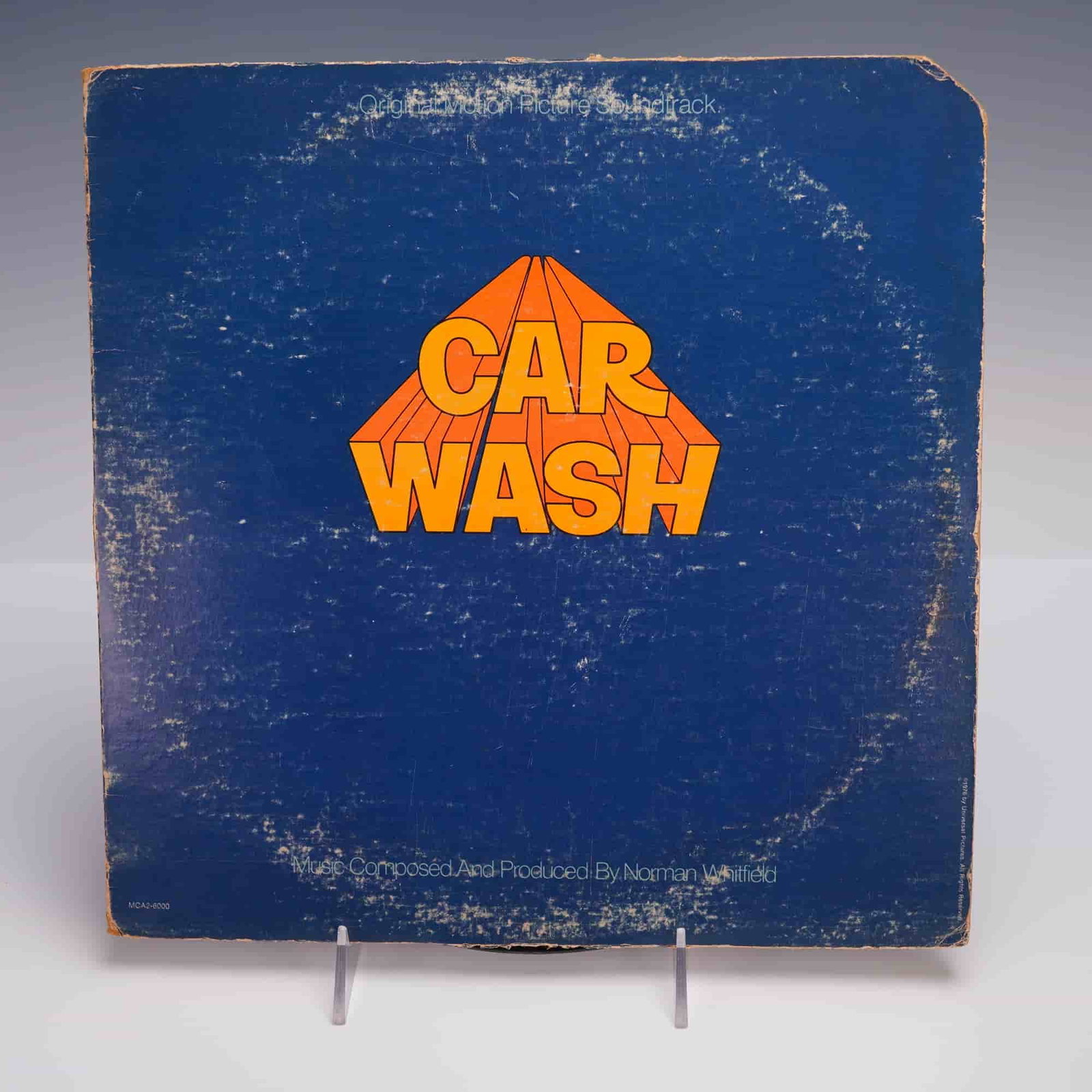MCA Records Rose Royce Vinyl Record, Car Wash: Double LP soundtrack album for the 1976 comedy film Car Wash, performed by Rose Royce and produced by Norman Whitfield, and issued by MCA Records. This 12-inch record features the iconic title track "