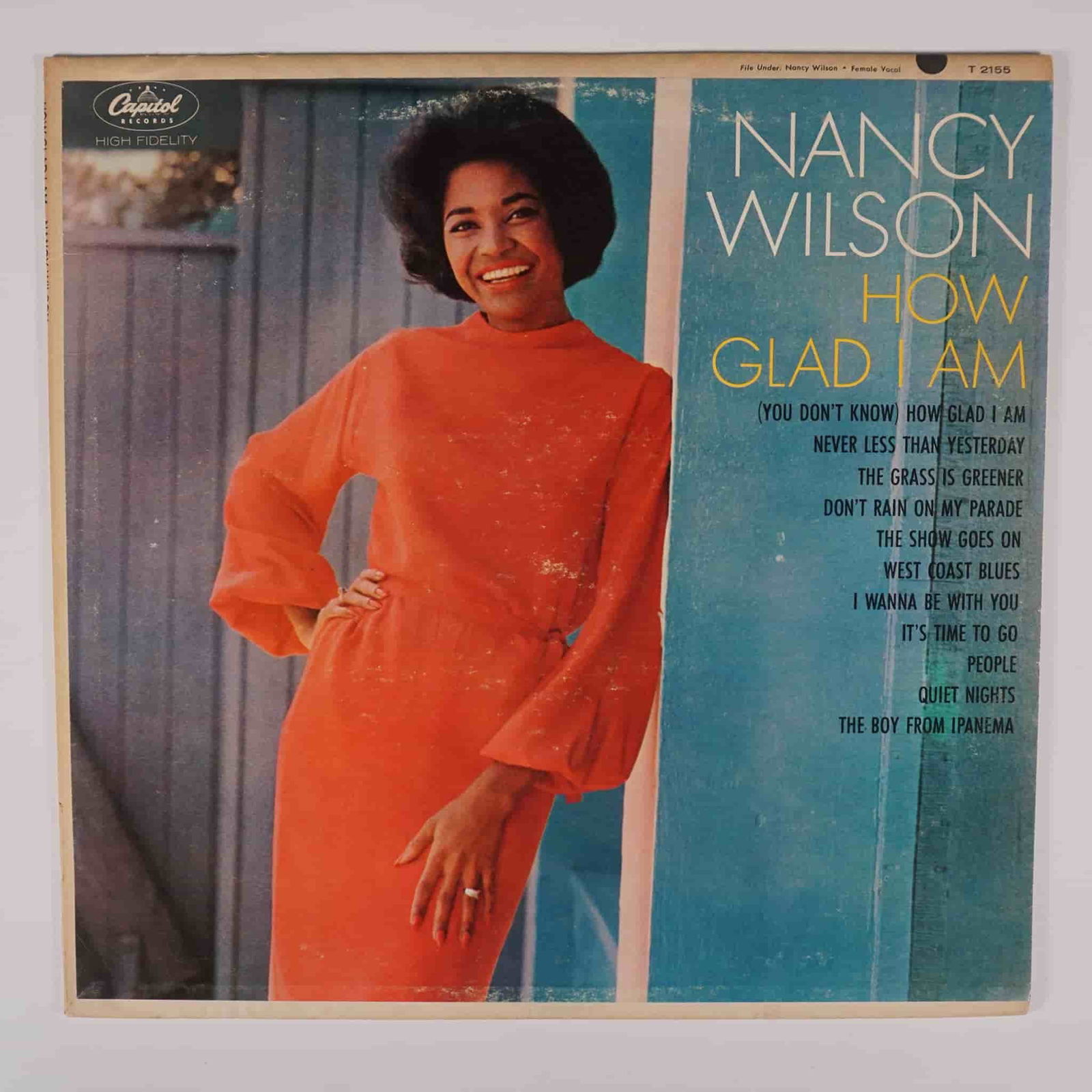 Nancy Wilson - How Glad I Am, Vinyl LP: Nancy Wilson's 1964 album How Glad I Am is one of her most celebrated works, blending jazz, R&B, and pop influences with her signature smooth and expressive vocal delivery. Released by Capitol Records