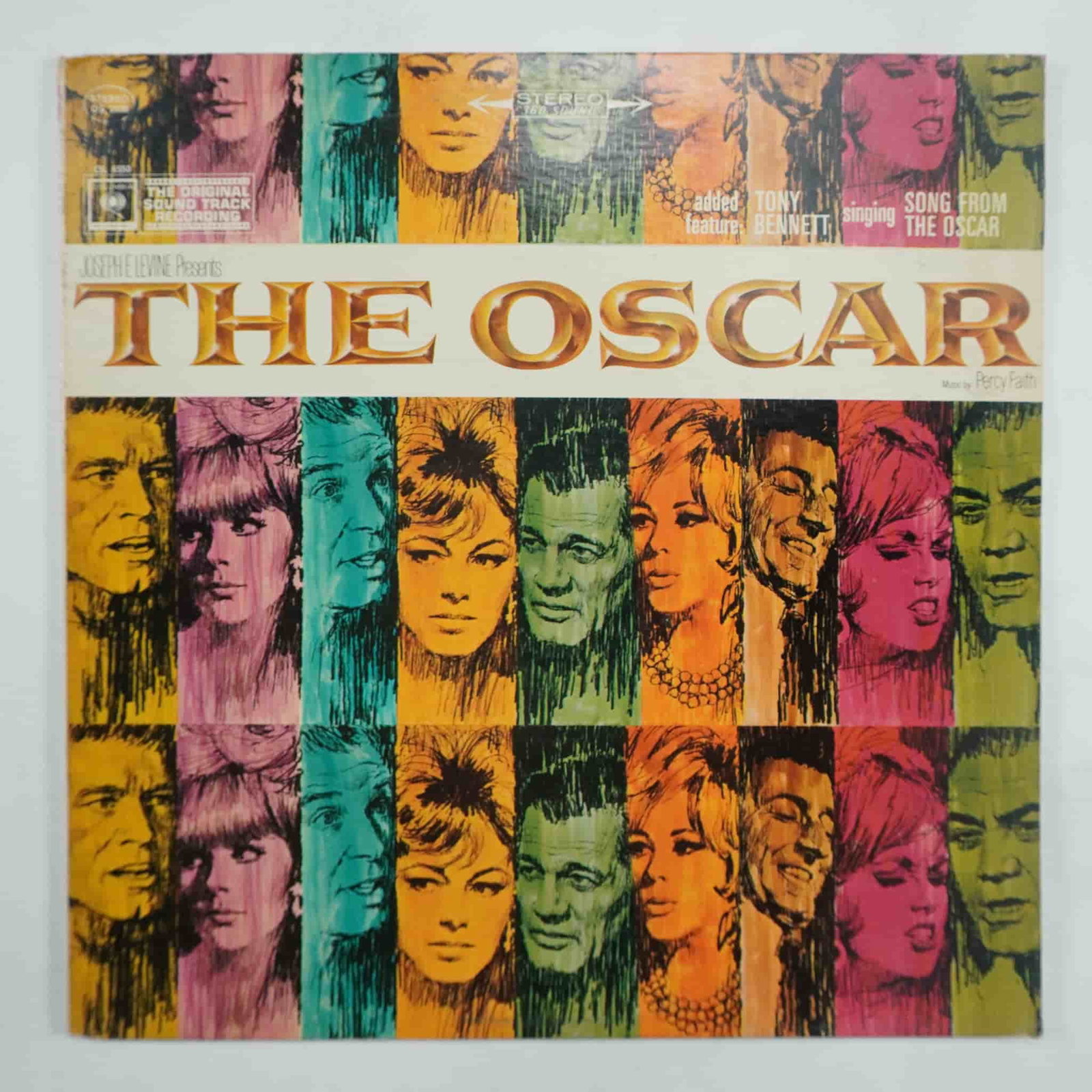 The Oscar Original Motion Picture Soundtrack LP, Percy Faith: This is an original 1966 soundtrack LP for the film The Oscar, featuring music composed and conducted by Percy Faith. Released by Columbia Masterworks (OS 2950), this album includes the theme song "Th