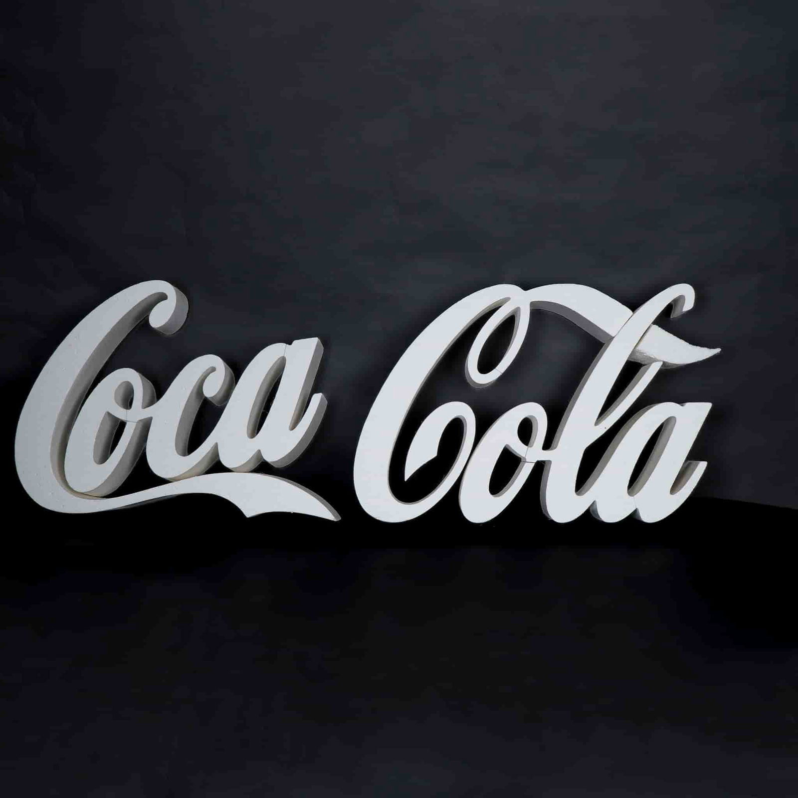 5pc Coca-Cola Styrofoam 3D Wall Sign Letters (1 of 2)
