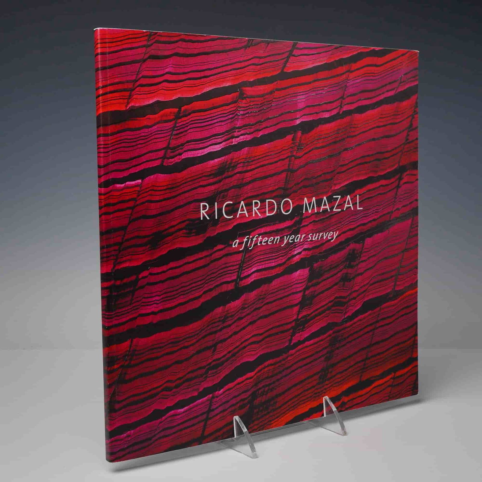 Ricardo Mazal: A Fifteen Year Survey, Center for Contemporary Arts 2005: Ricardo Mazal (b. 1950). Ricardo Mazal: A Fifteen Year Survey. Santa Fe, New Mexico: Center for Contemporary Arts, 2005. First Edition, First Printing. Large square format softcover (wrappers).
